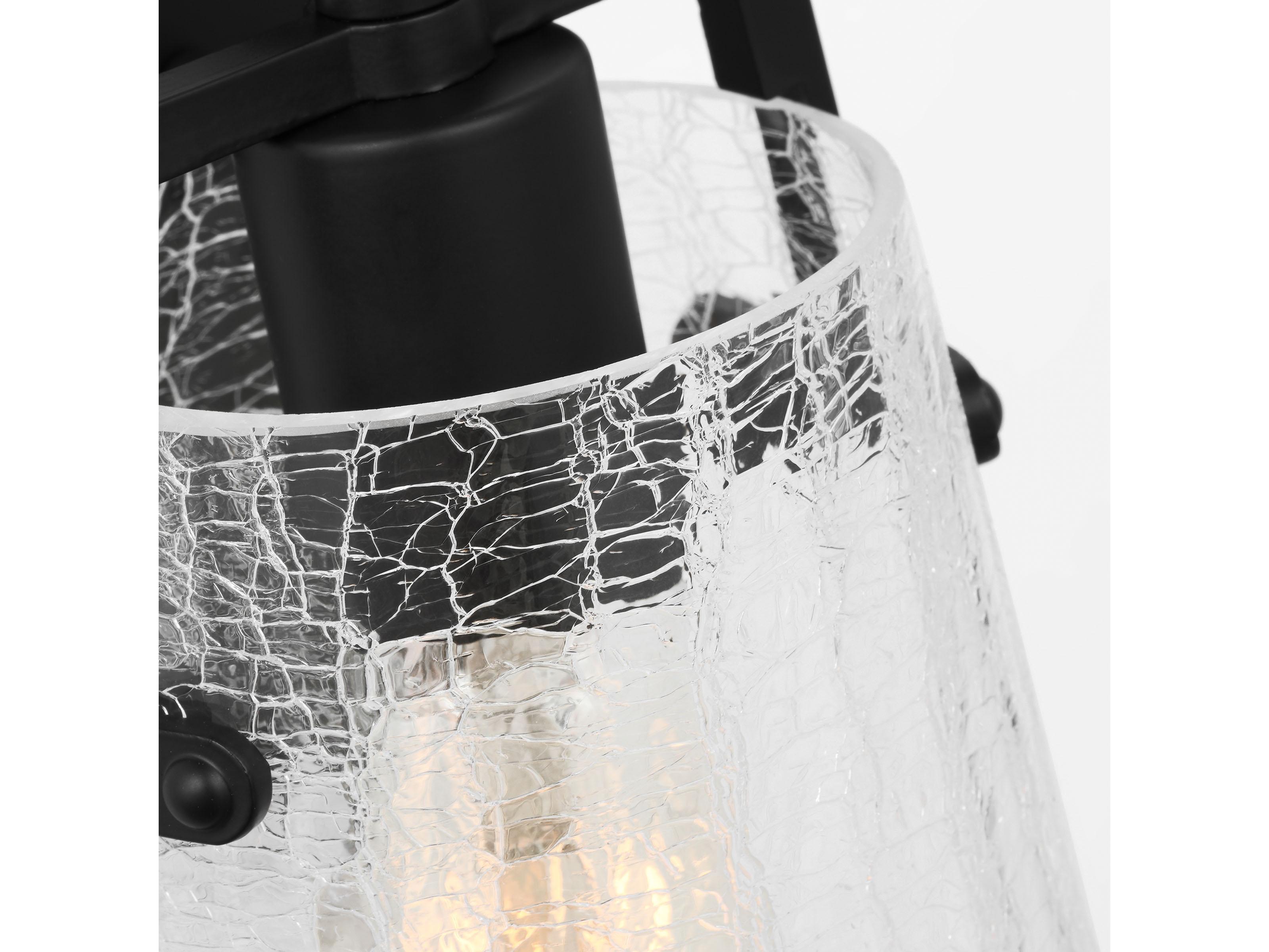 Visual Comfort Studio Crofton 1-Light Midnight Black Wall Sconce