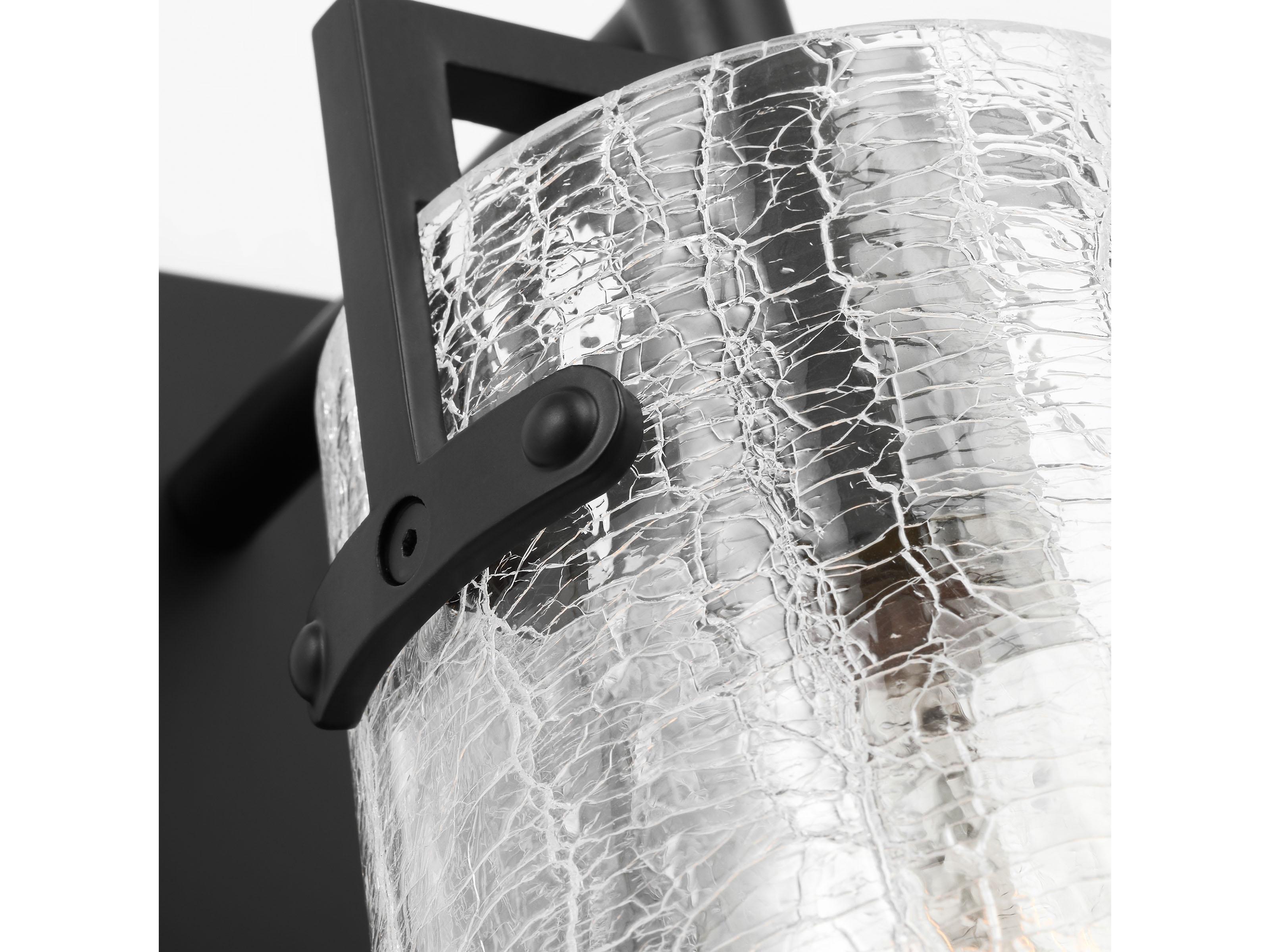 Visual Comfort Studio Crofton 1-Light Midnight Black Wall Sconce