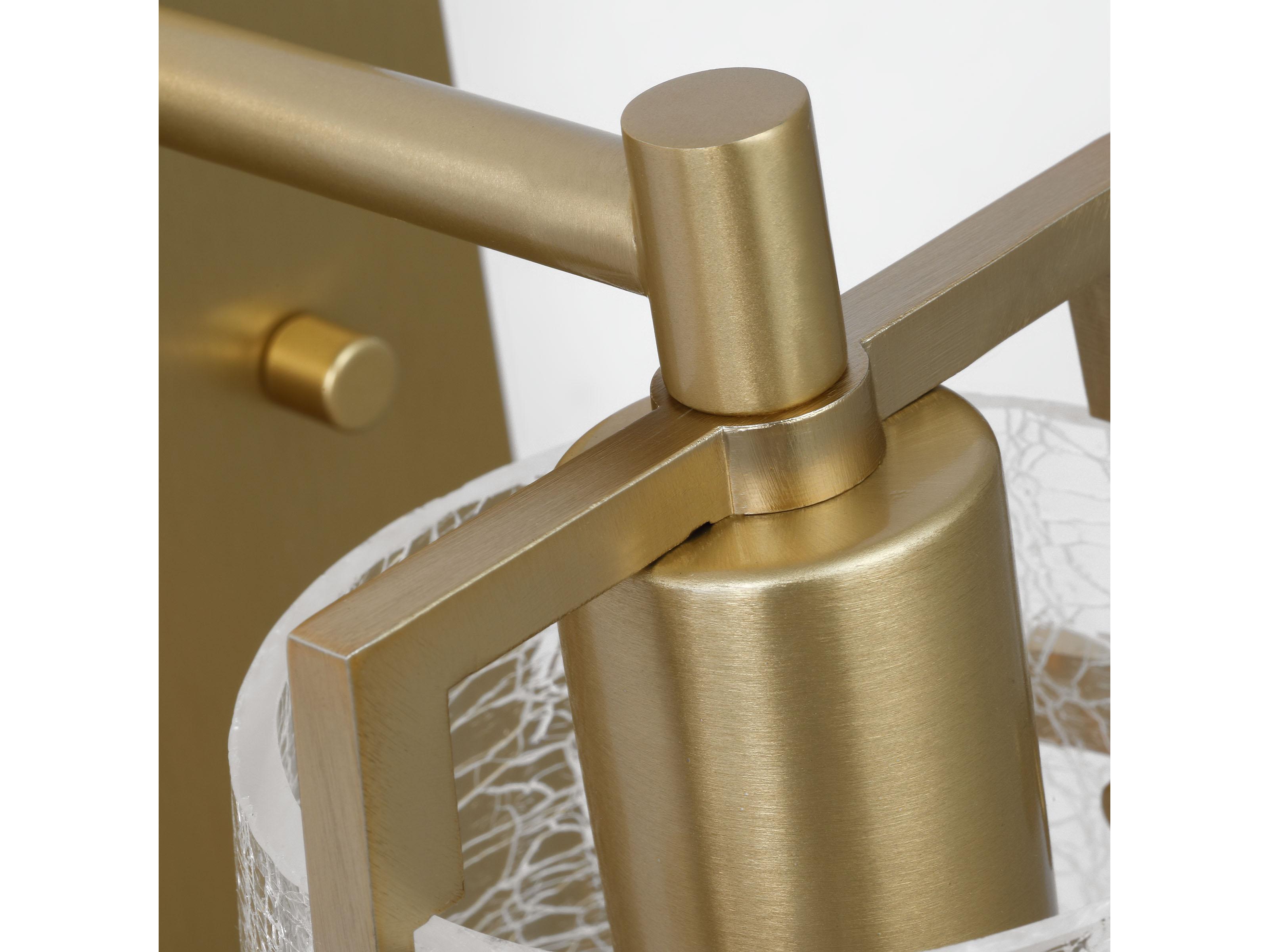 Visual Comfort Studio Crofton 1-Light Satin Brass Wall Sconce