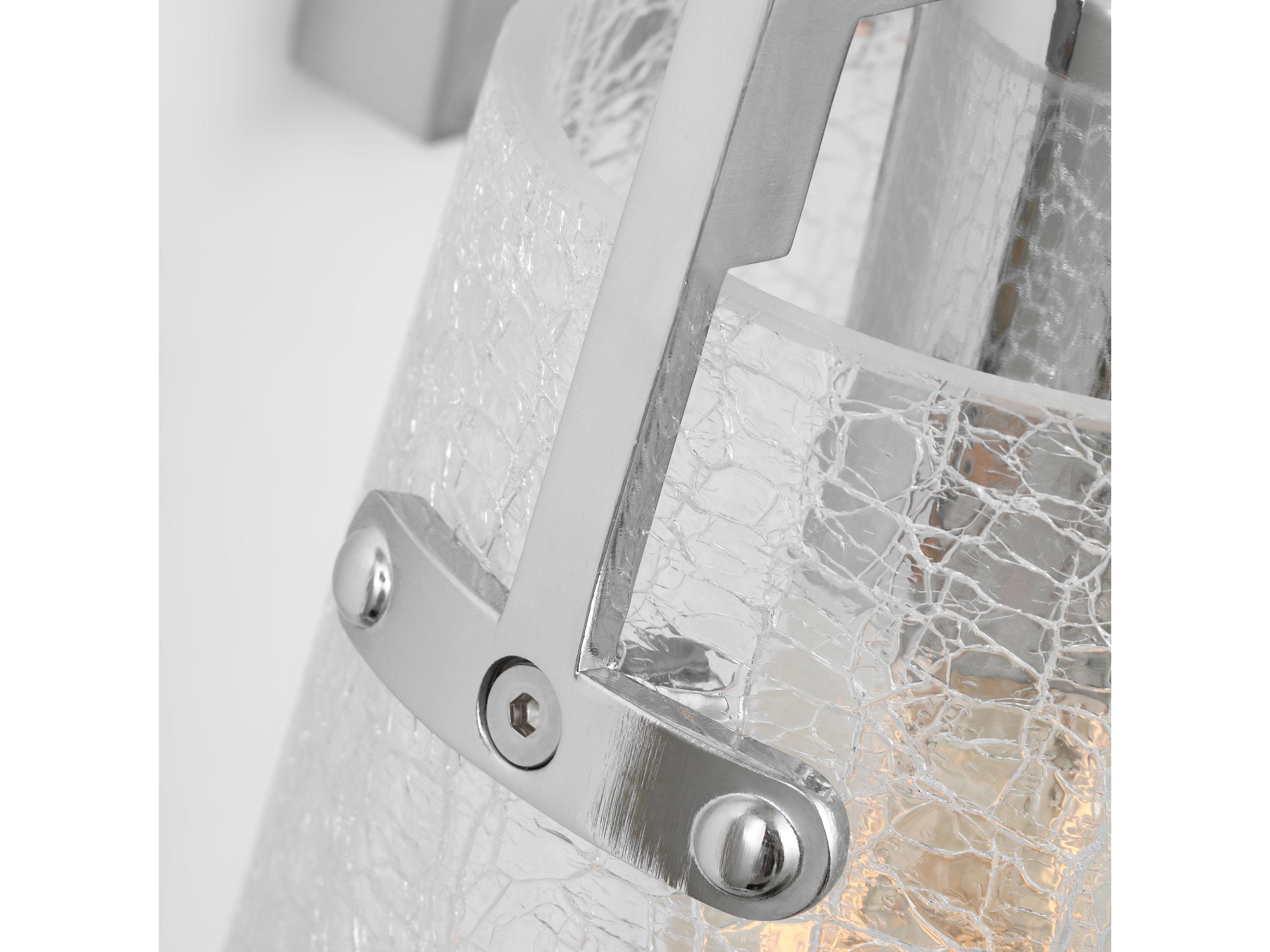 Visual Comfort Studio Crofton 2-Light Chrome Vanity Light