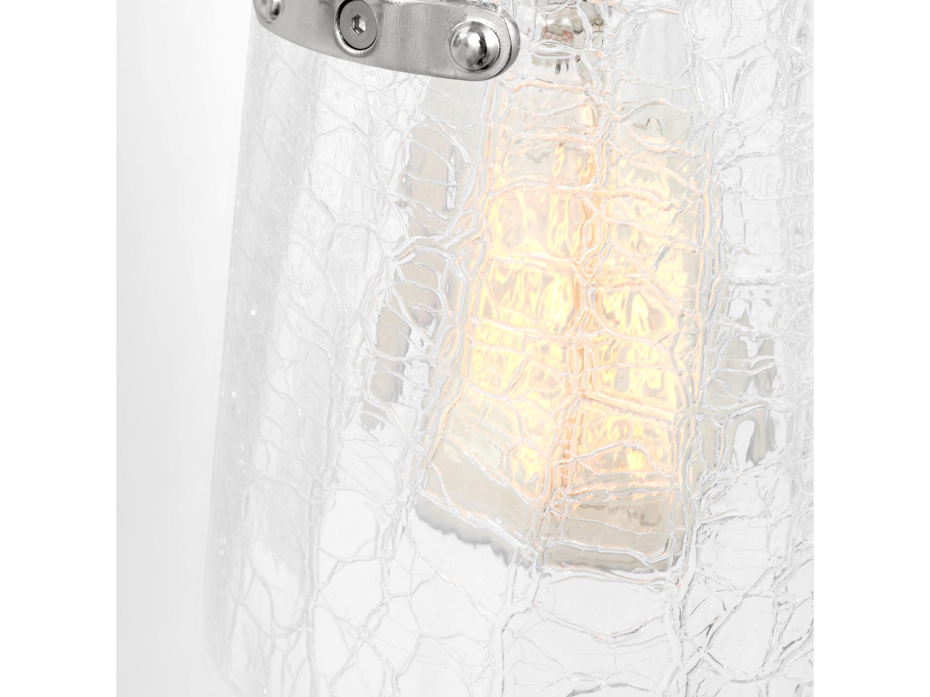 Visual Comfort Studio Crofton 3-Light Chrome Vanity Light