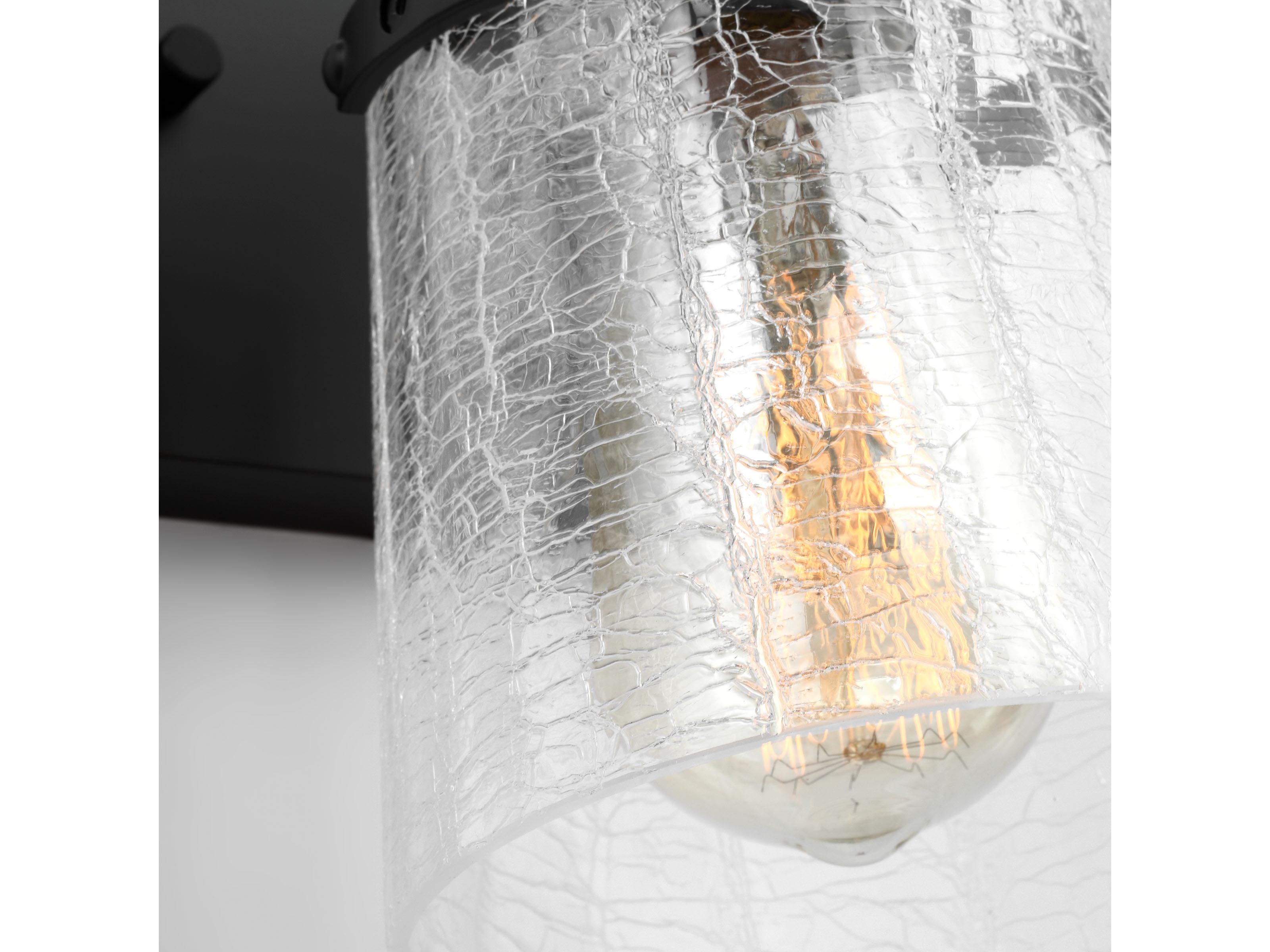 Visual Comfort Studio Crofton 3-Light Midnight Black Vanity Light