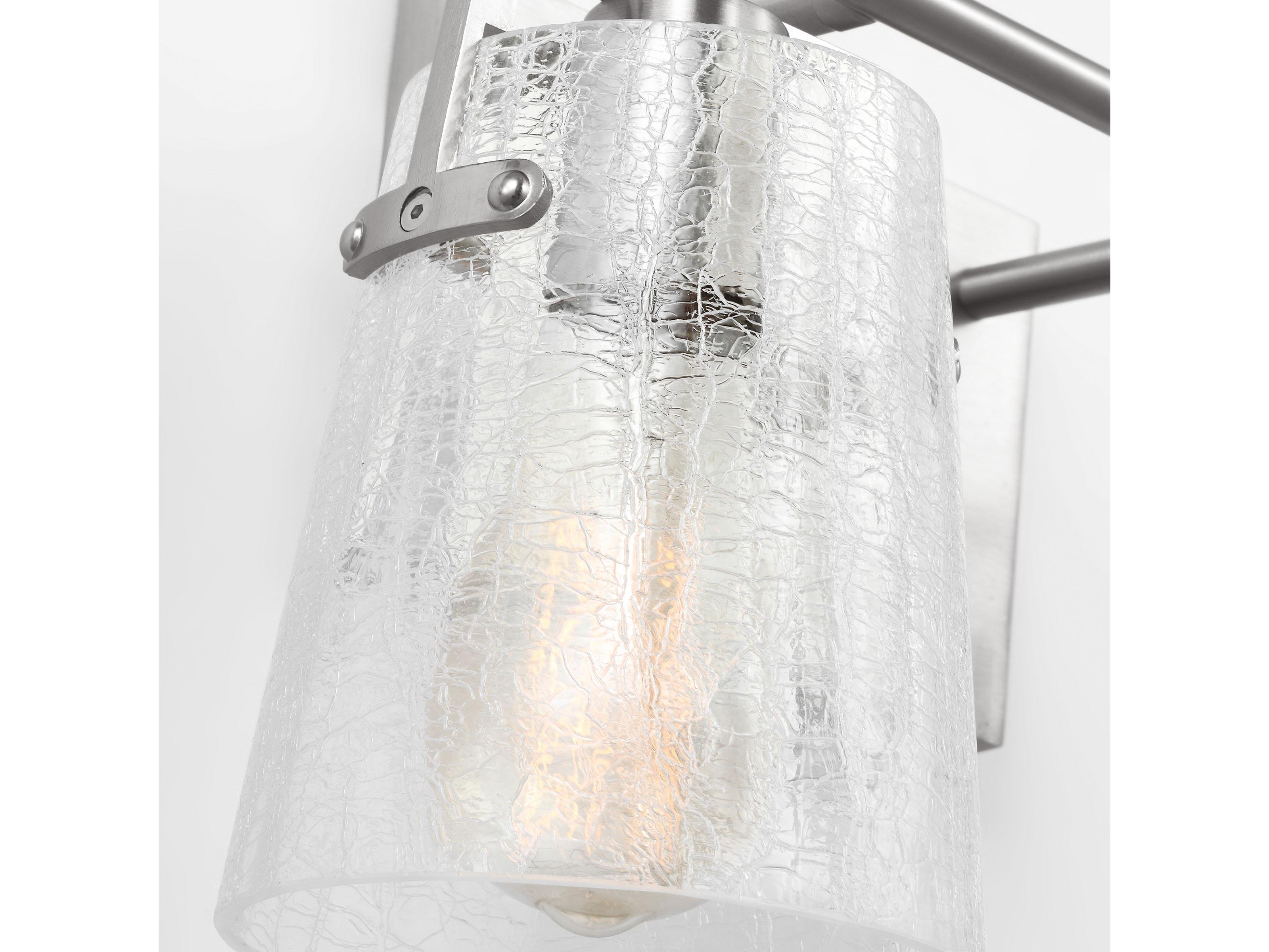 Visual Comfort Studio Crofton 4-Light Brushed Nickel Vanity Light