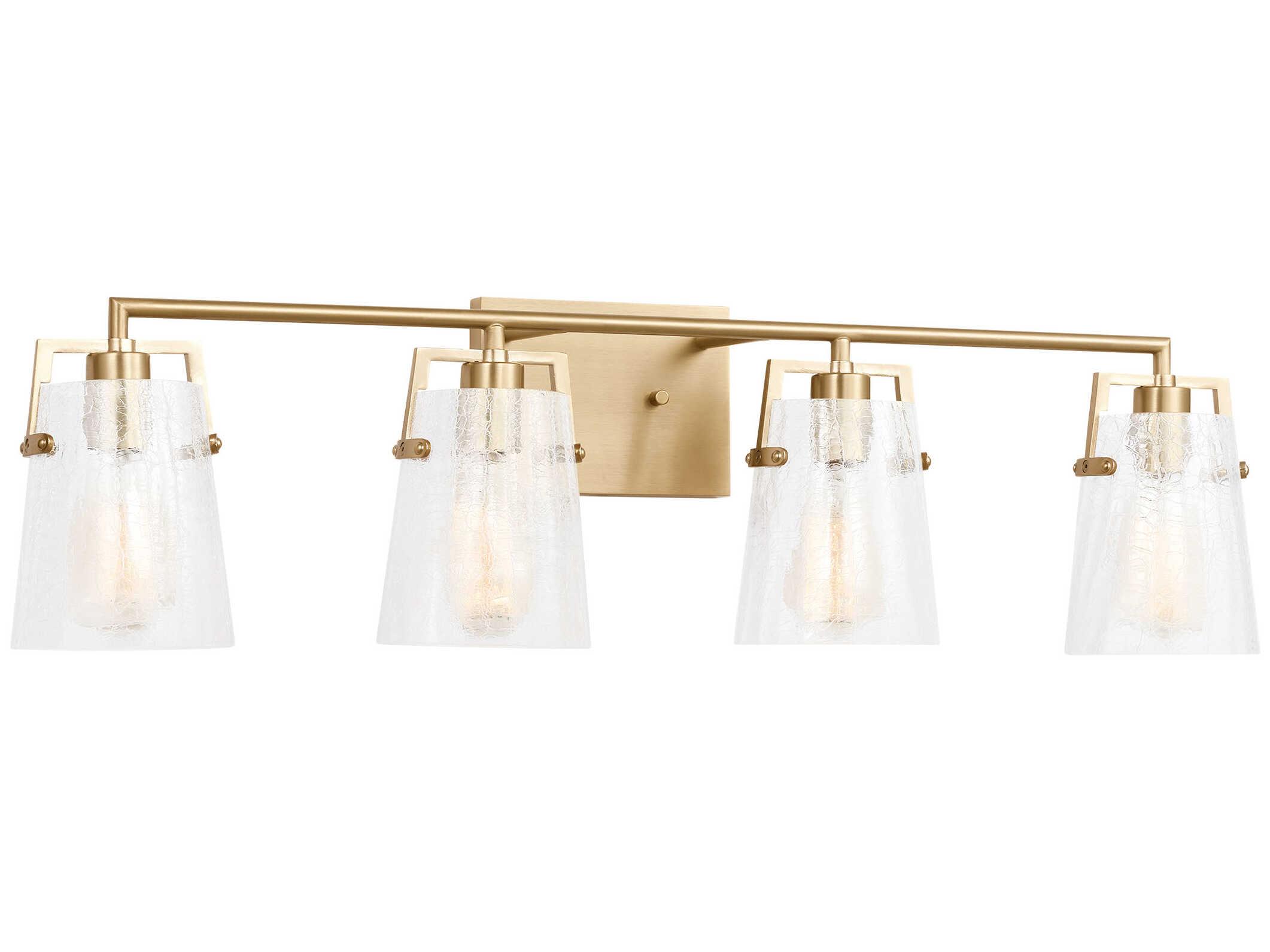 Visual Comfort Studio Crofton 4-Light Chrome Brass Vanity Light