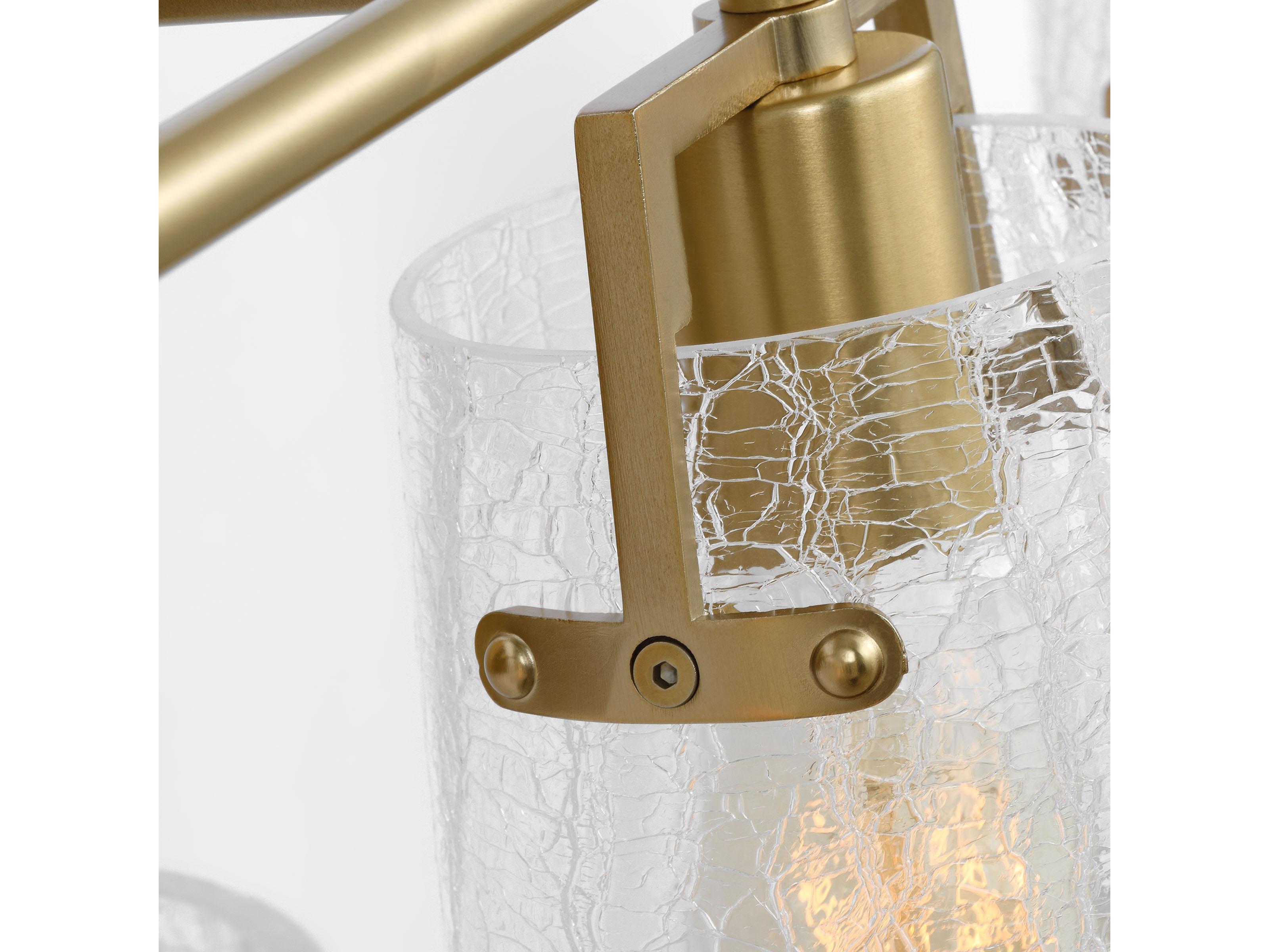 Visual Comfort Studio Crofton 4-Light Chrome Brass Vanity Light