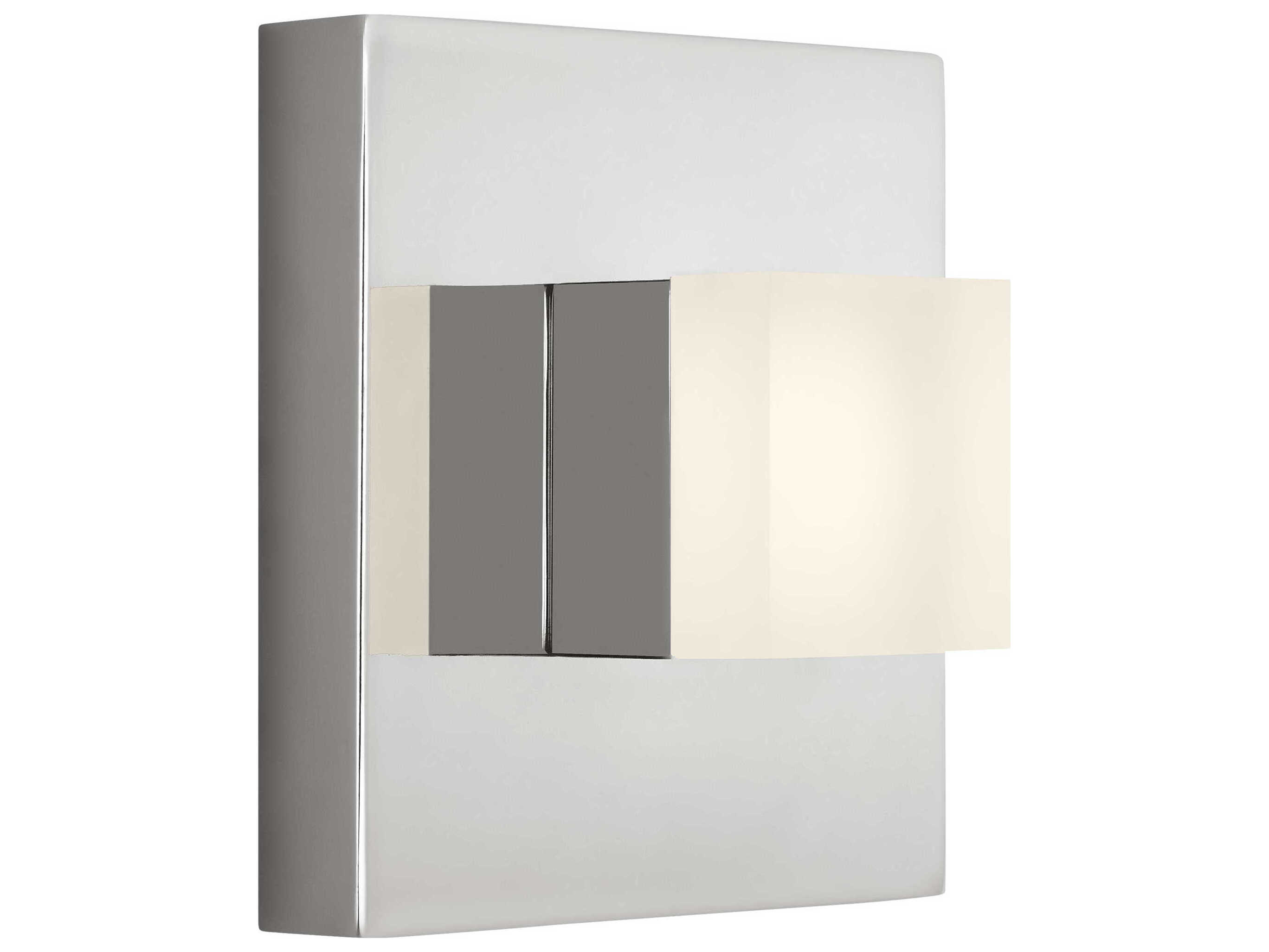 Visual Comfort Studio Brander 1-Light Chrome Wall Sconce