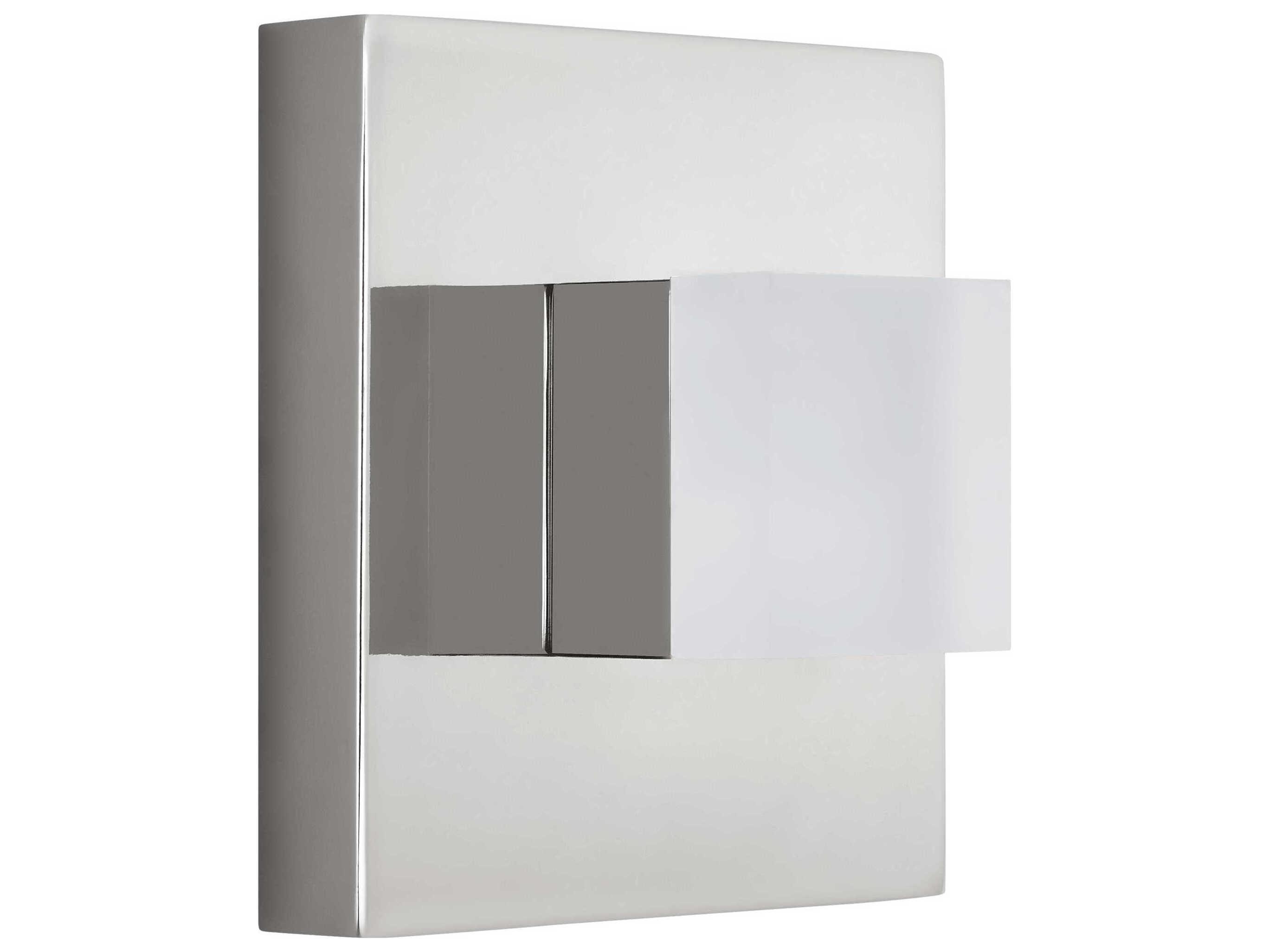 Visual Comfort Studio Brander 1-Light Chrome Wall Sconce