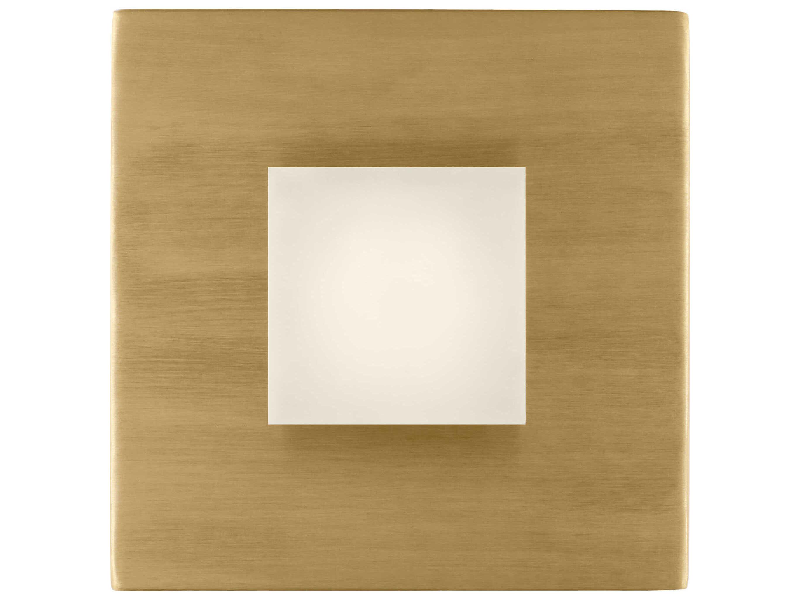 Visual Comfort Studio Brander 1-Light Satin Brass Wall Sconce
