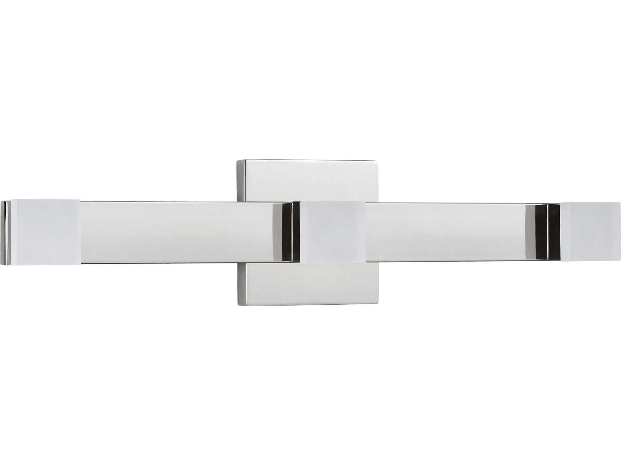 Visual Comfort Studio Brander 3-Light Chrome Vanity Light