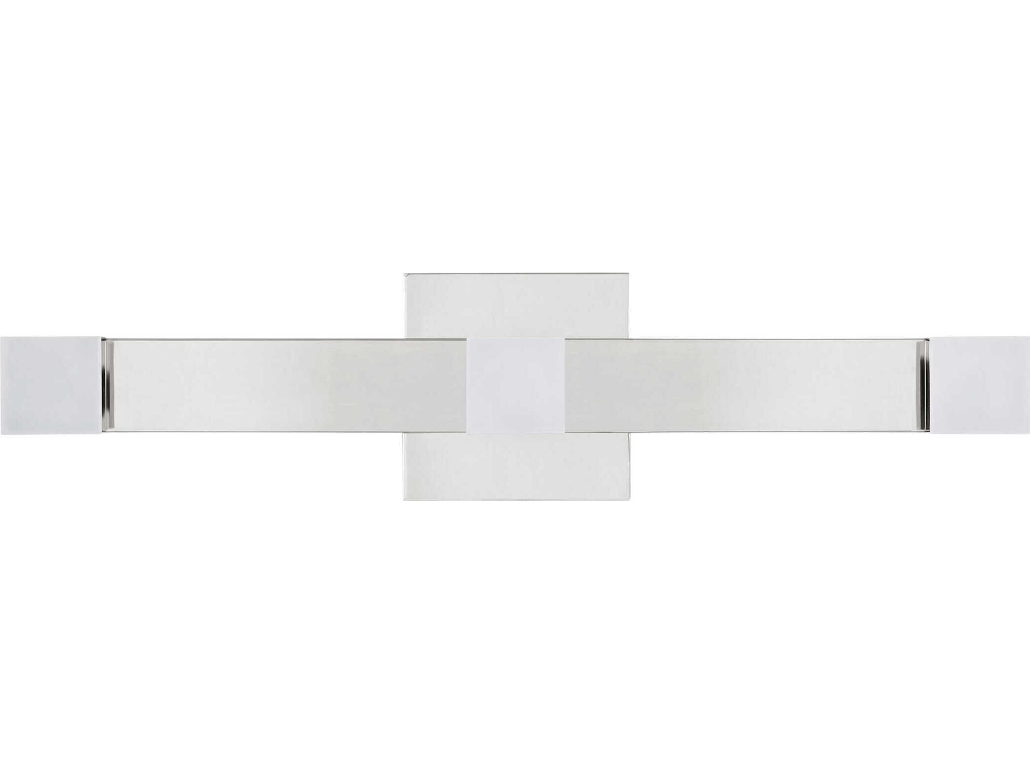 Visual Comfort Studio Brander 3-Light Chrome Vanity Light