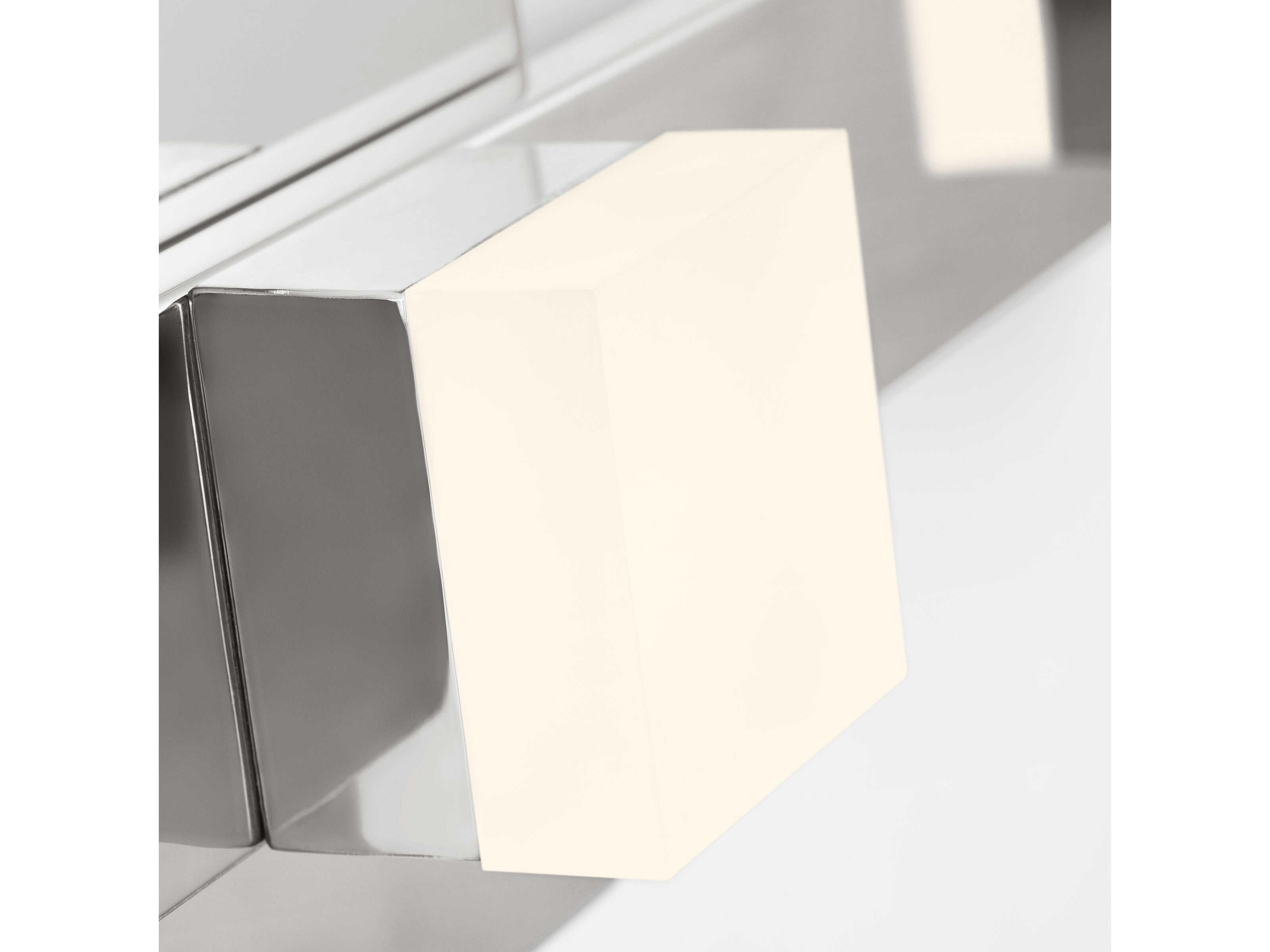 Visual Comfort Studio Brander 3-Light Chrome Vanity Light