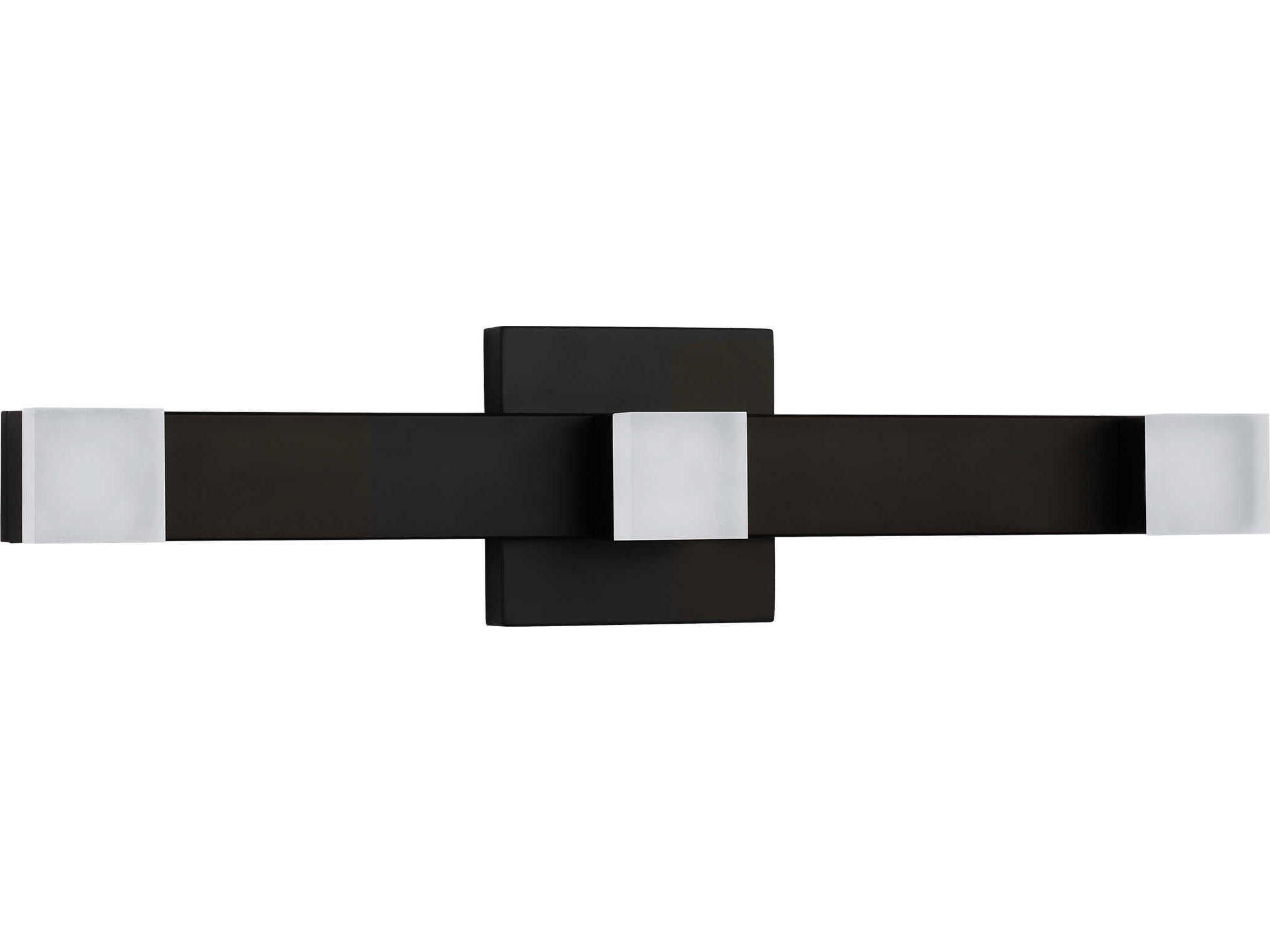 Visual Comfort Studio Brander 3-Light Midnight Black Vanity Light