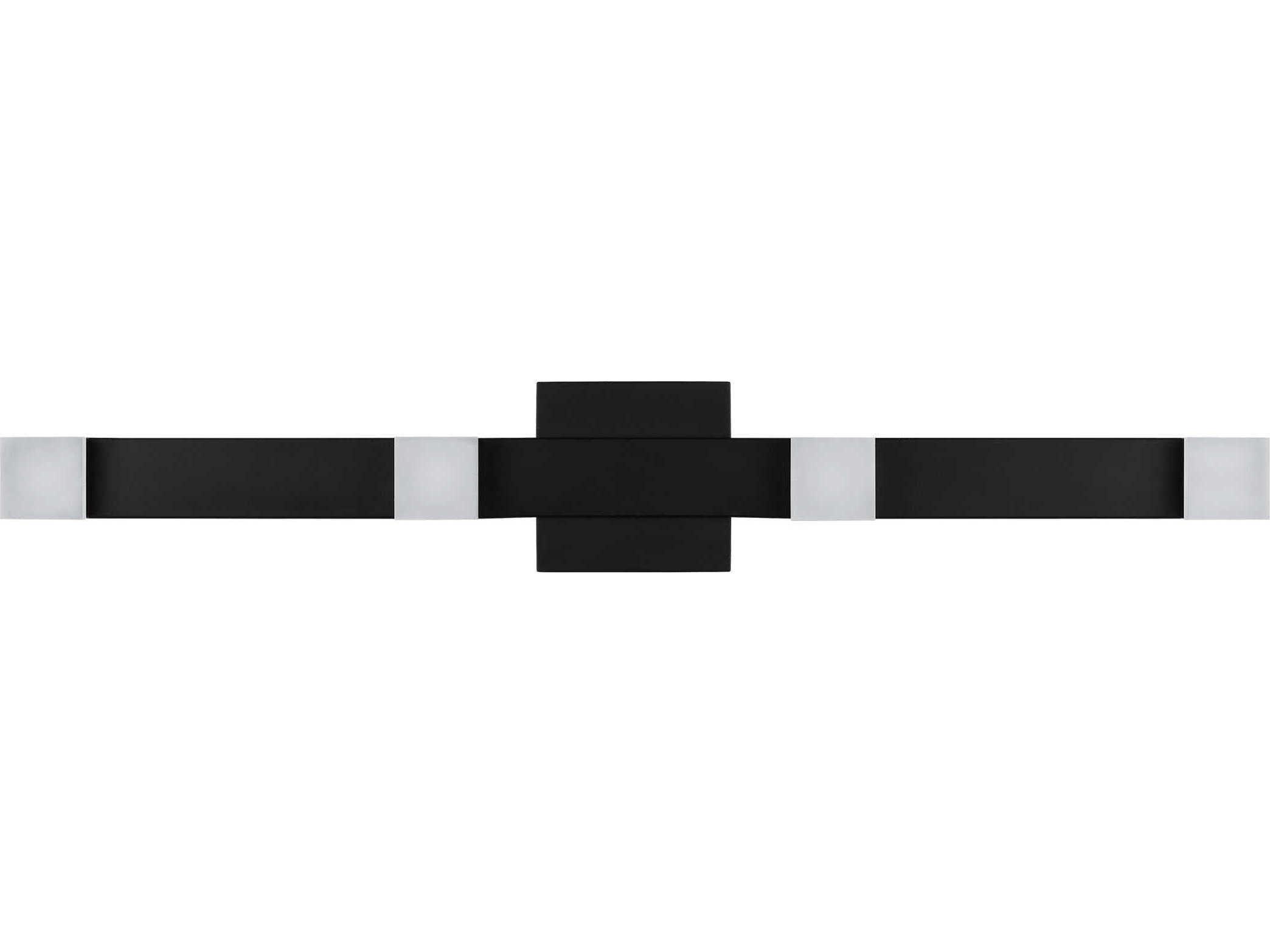 Visual Comfort Studio Brander 4-Light Midnight Black Vanity Light