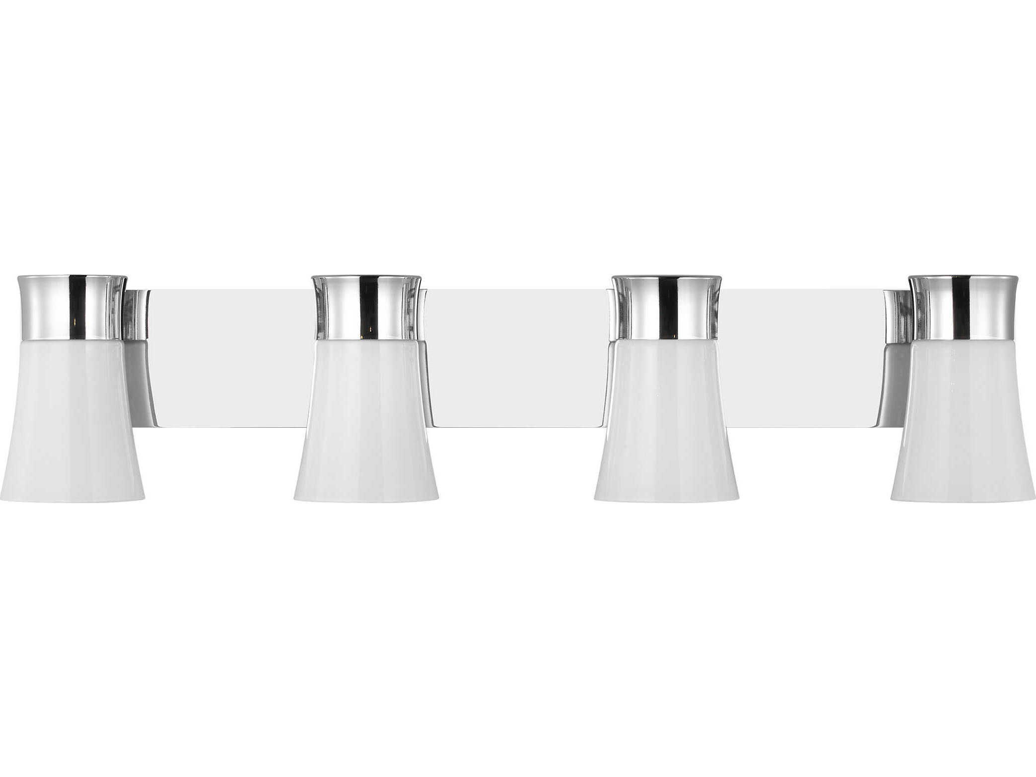 Visual Comfort Studio Roy 4-Light Chrome Vanity Light