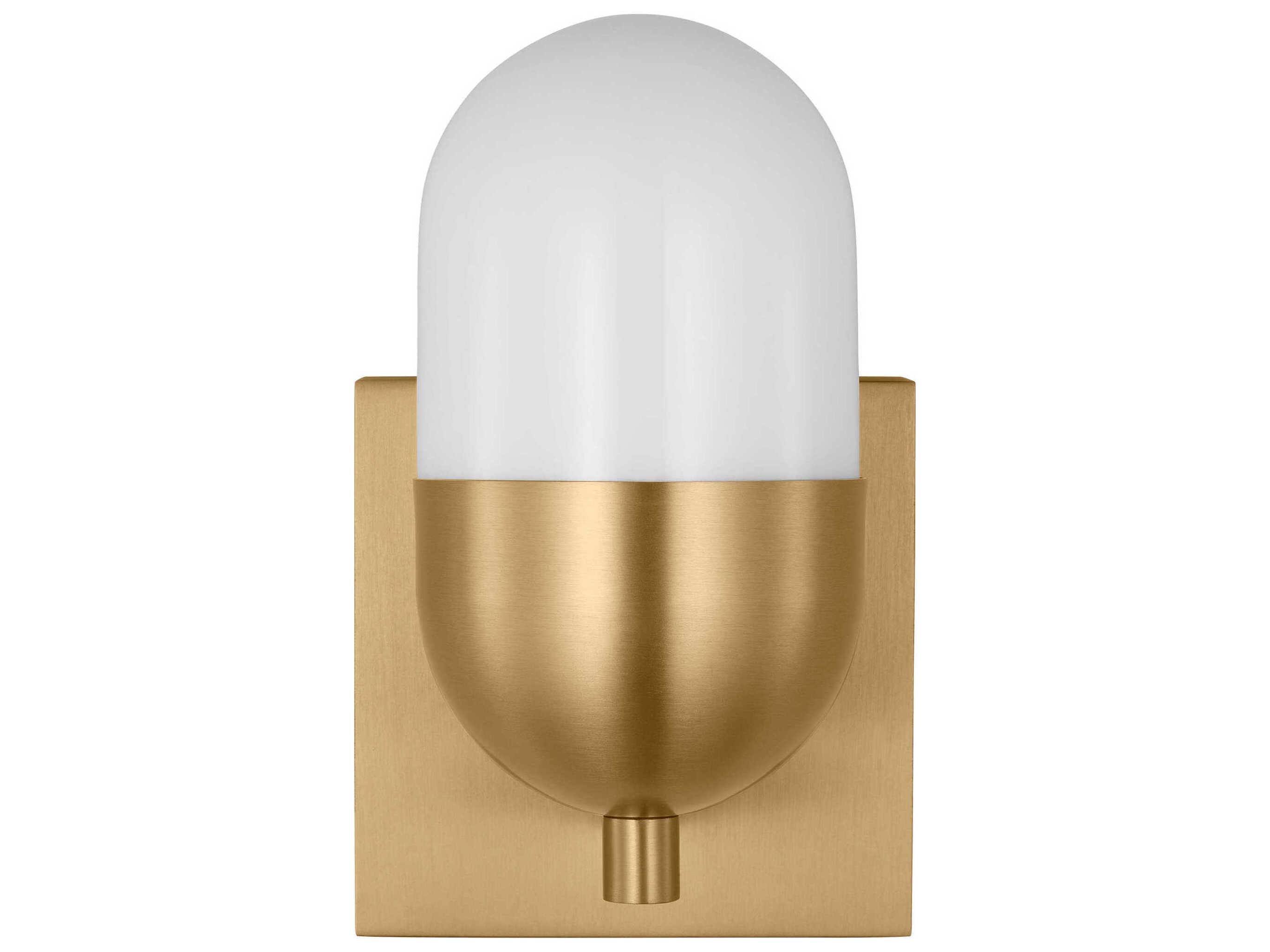 Visual Comfort Studio Foster 1-Light Satin Brass Wall Sconce