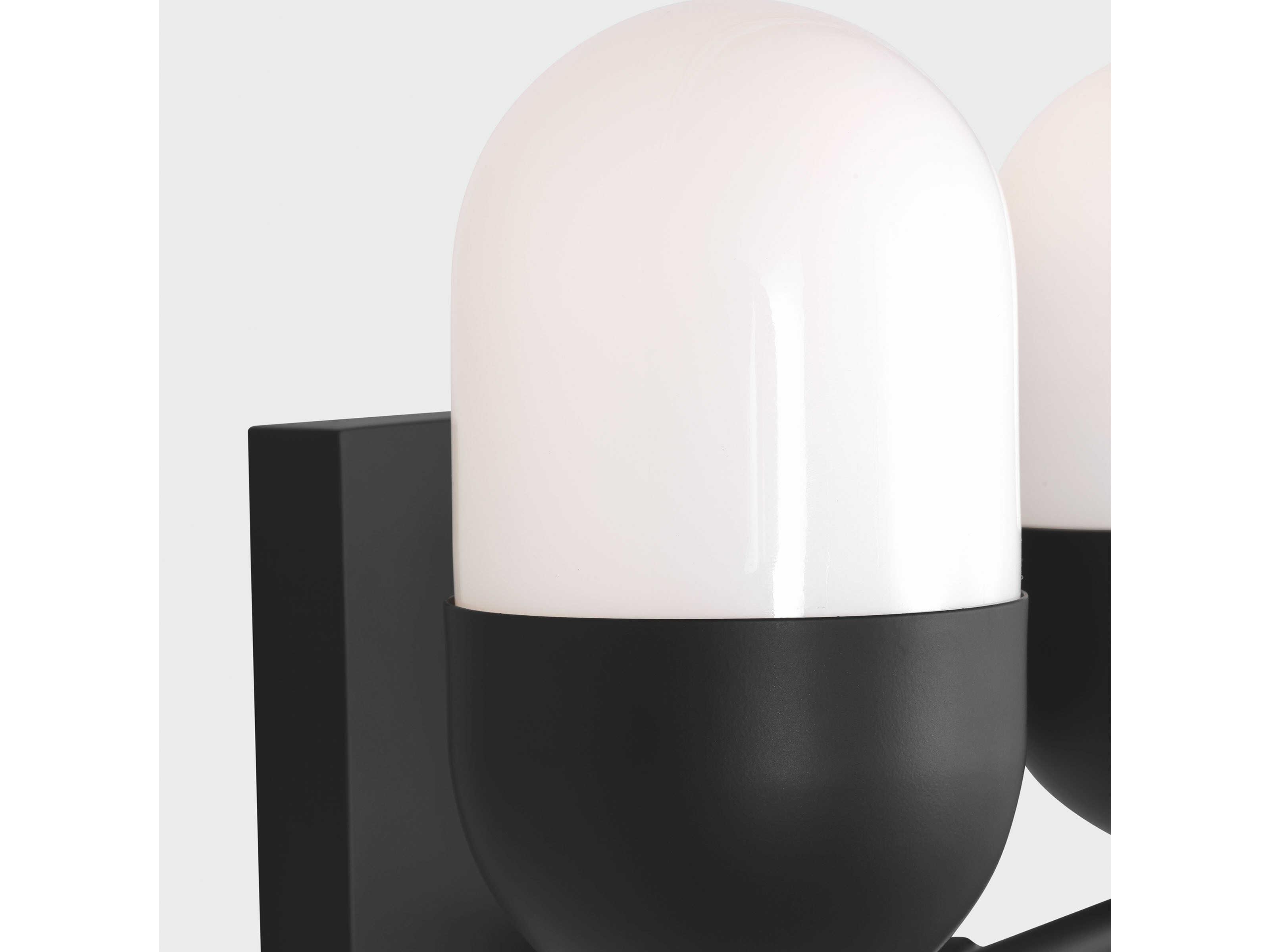 Visual Comfort Studio Foster 2-Light Midnight Black Vanity Light