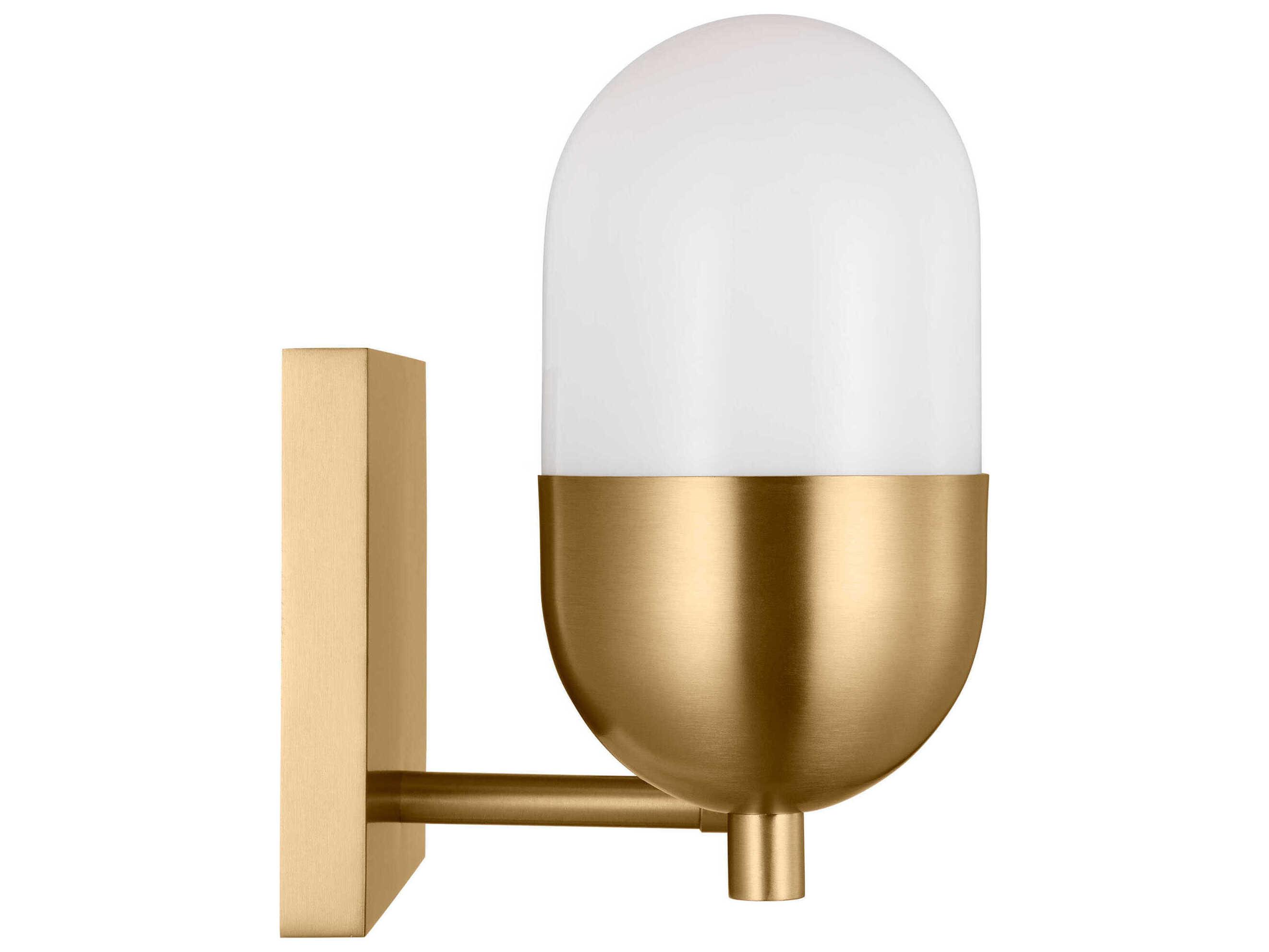 Visual Comfort Studio Foster 2-Light Satin Brass Vanity Light