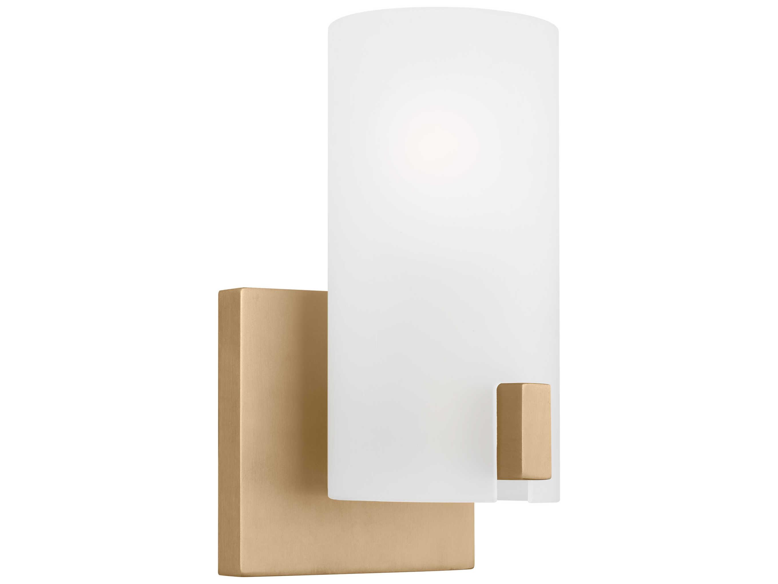 Visual Comfort Studio Rhode 1-Light Satin Brass Wall Sconce