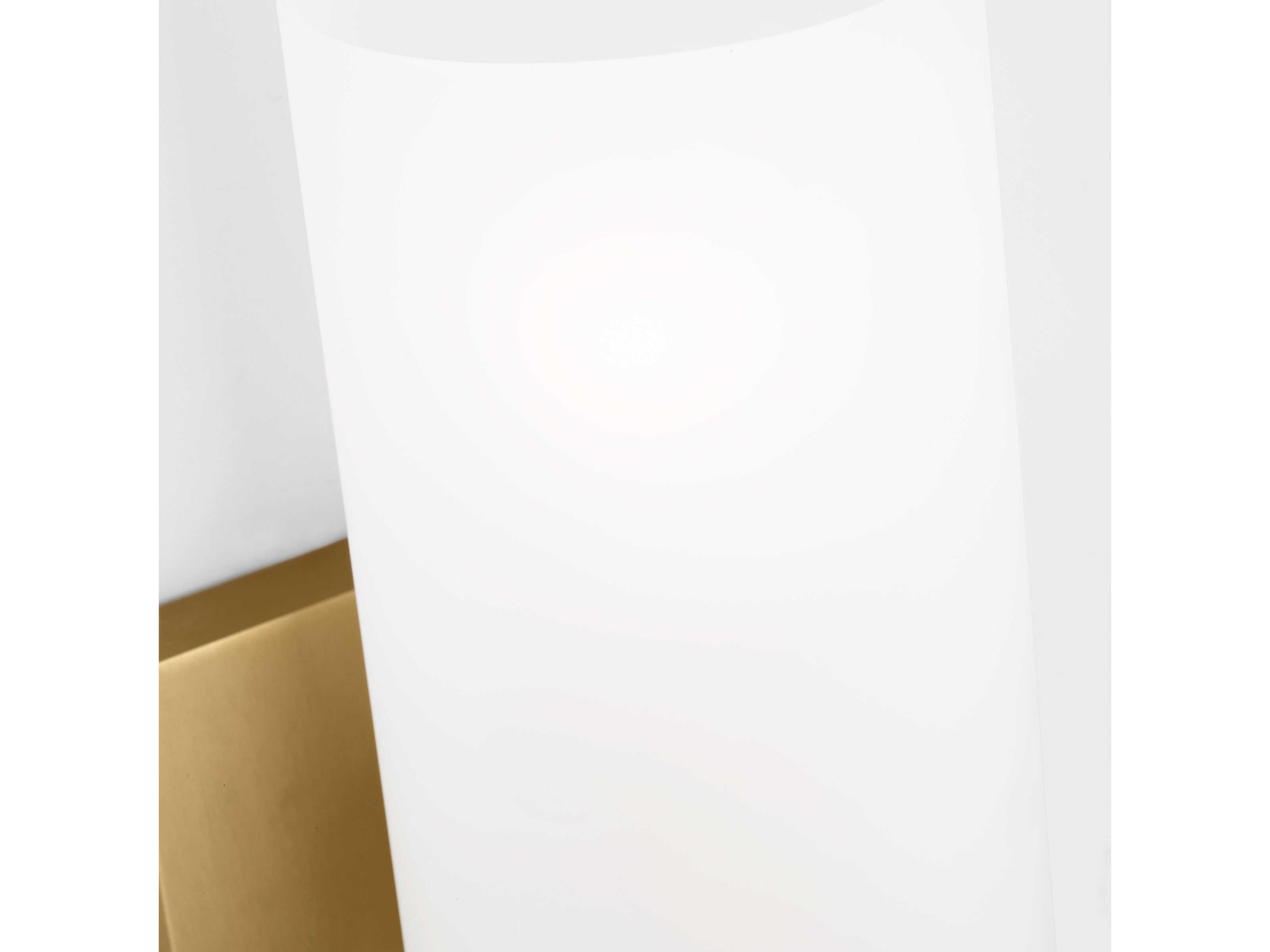 Visual Comfort Studio Rhode 1-Light Satin Brass Wall Sconce