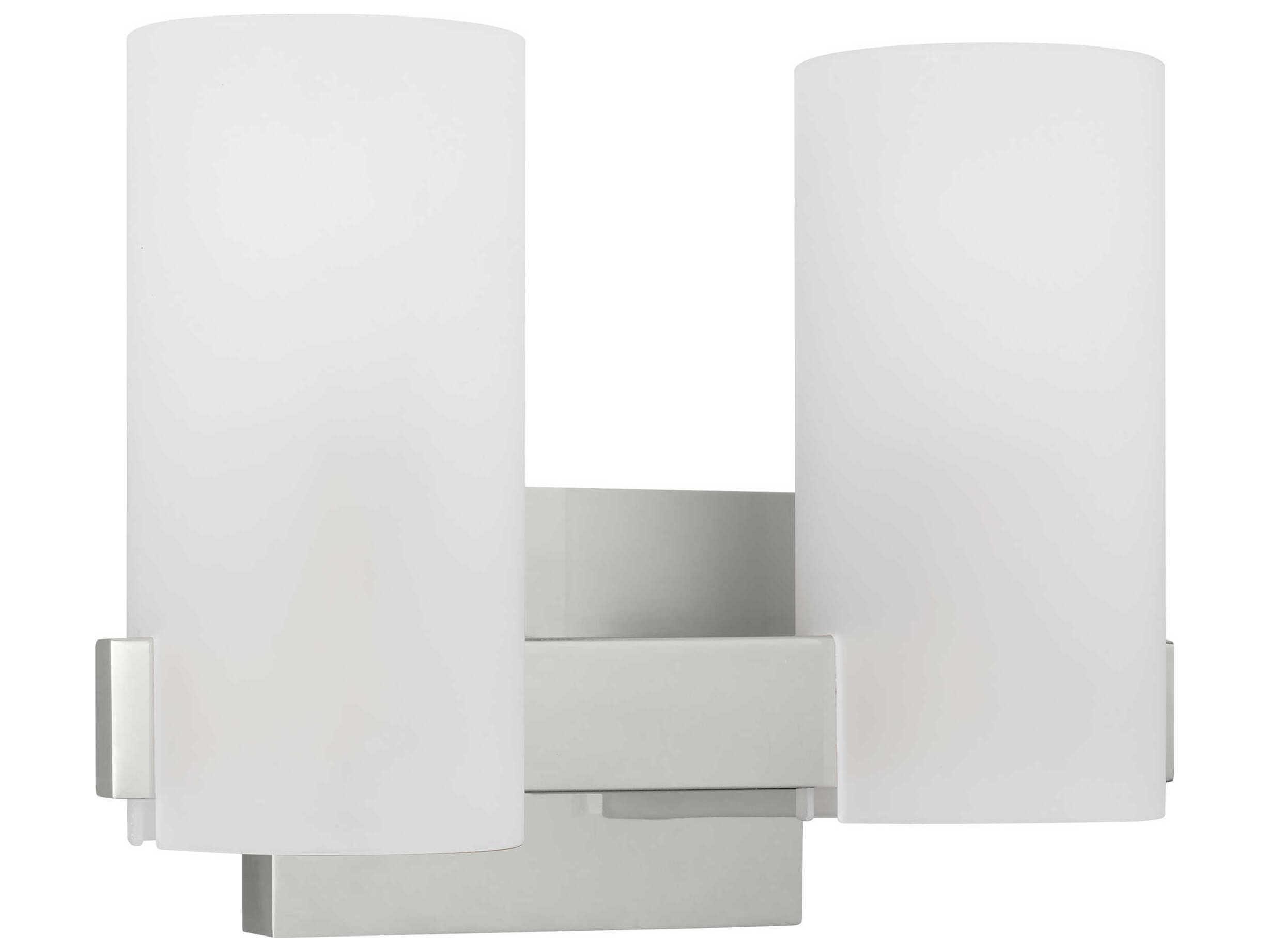 Visual Comfort Studio Rhode 2-Light Chrome Vanity Light