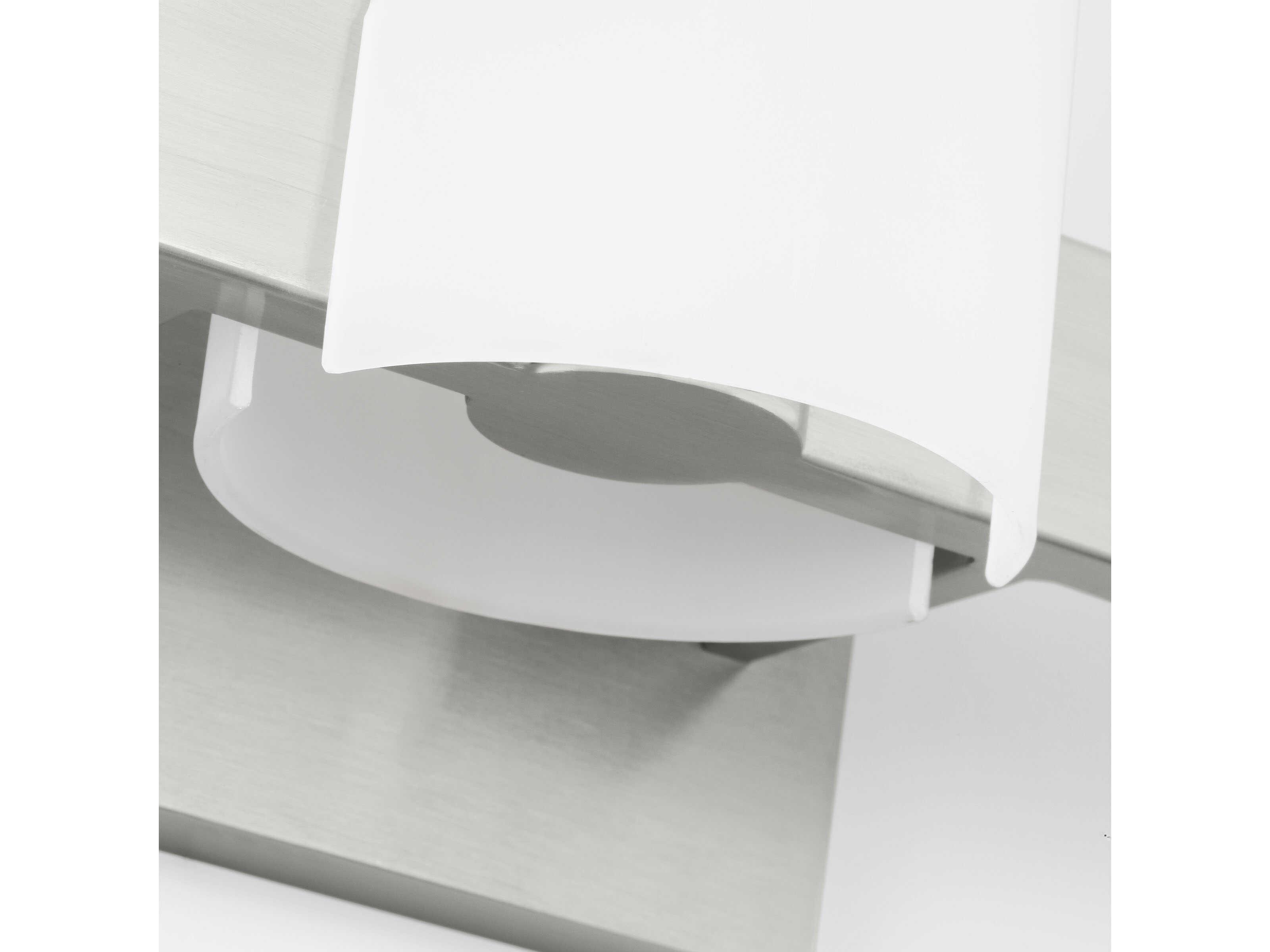 Visual Comfort Studio Rhode 3-Light Brushed Steel Vanity Light