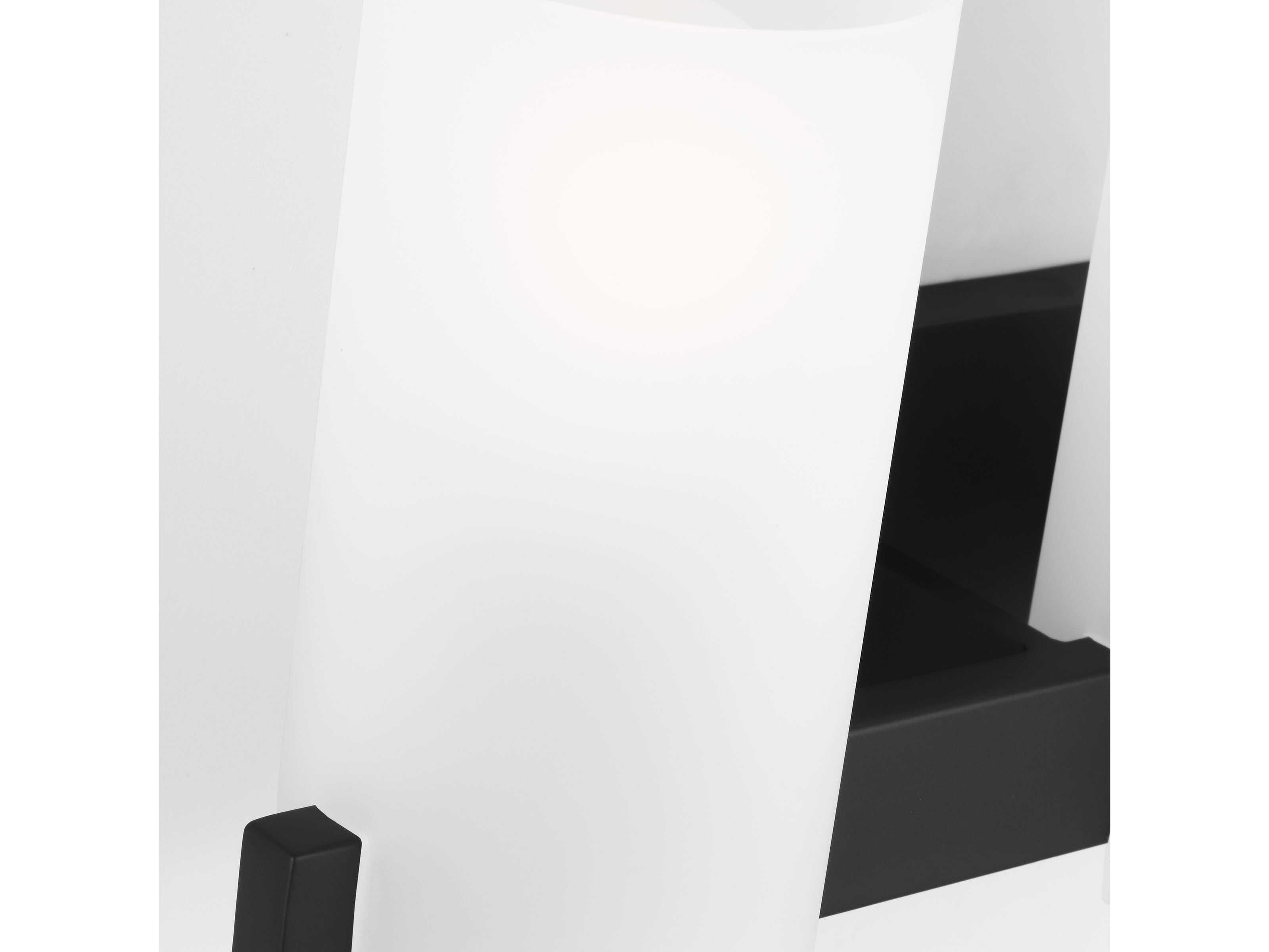 Visual Comfort Studio Rhode 3-Light Midnight Black Vanity Light