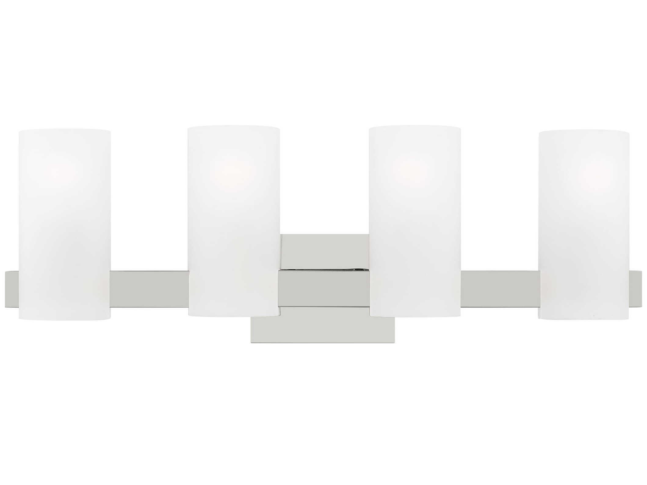 Visual Comfort Studio Rhode 4-Light Chrome Vanity Light