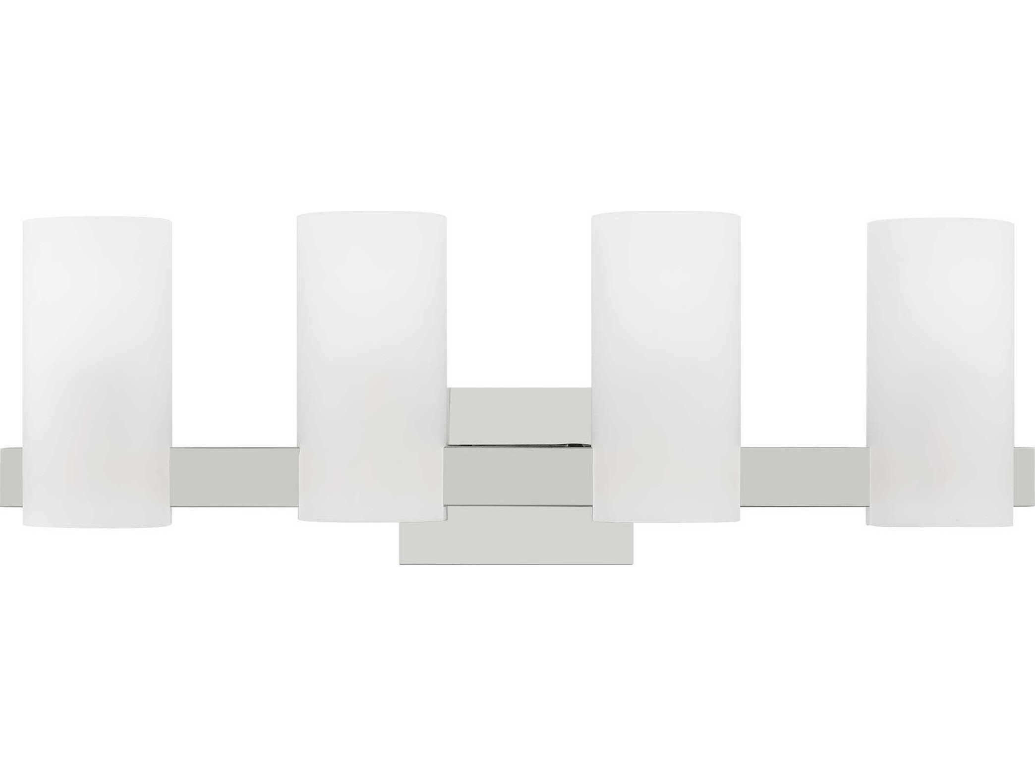 Visual Comfort Studio Rhode 4-Light Chrome Vanity Light