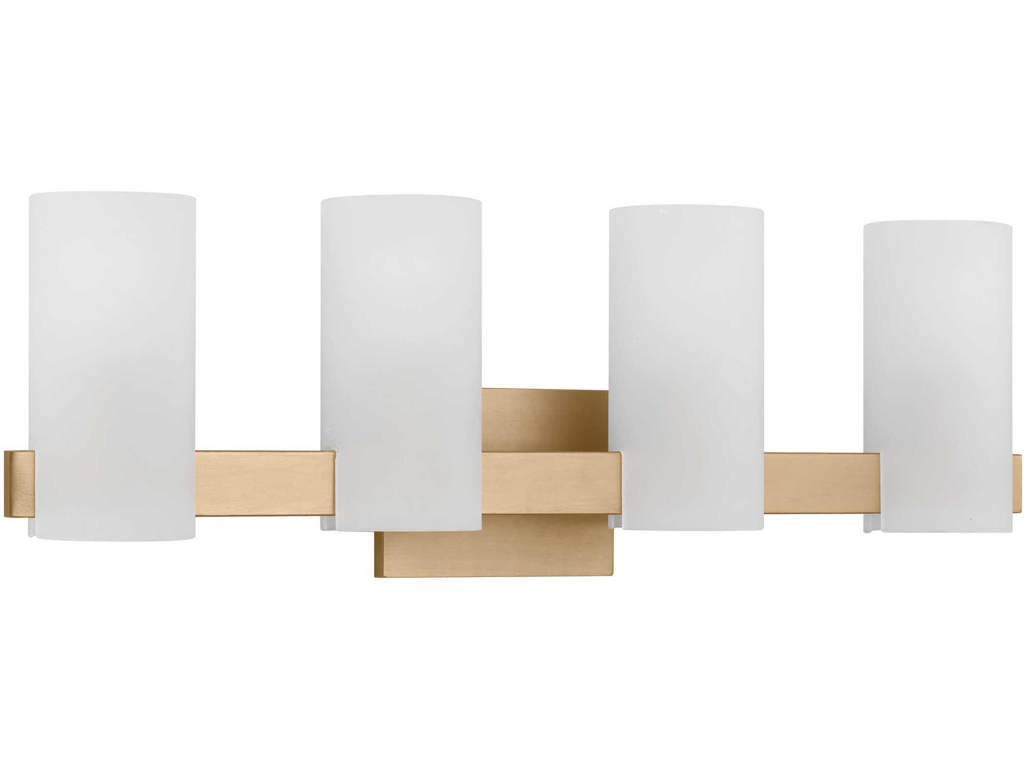 Visual Comfort Studio Rhode 4-Light Satin Brass Vanity Light