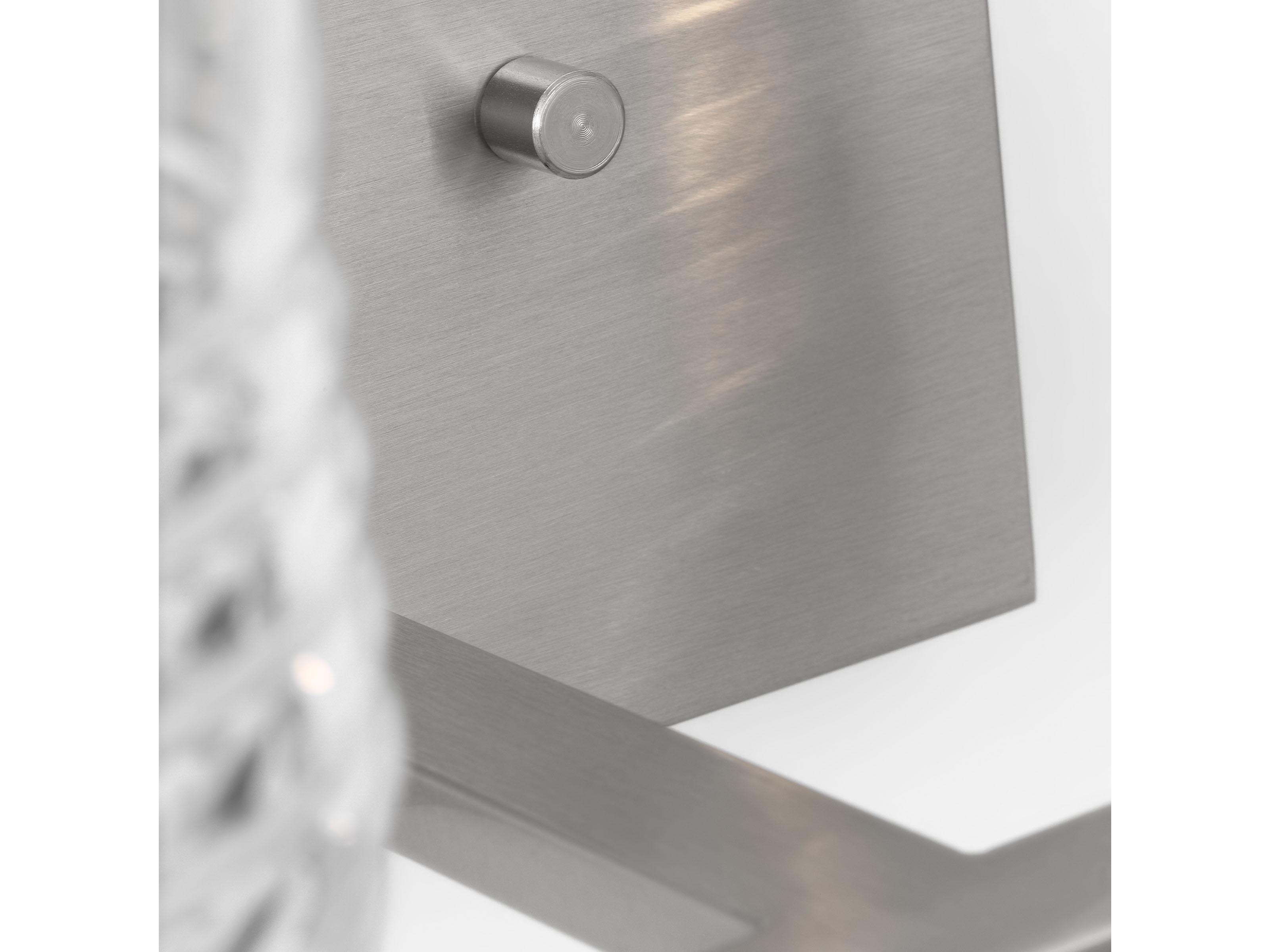 Visual Comfort Studio Lochdale 2-Light Brushed Nickel Vanity Light