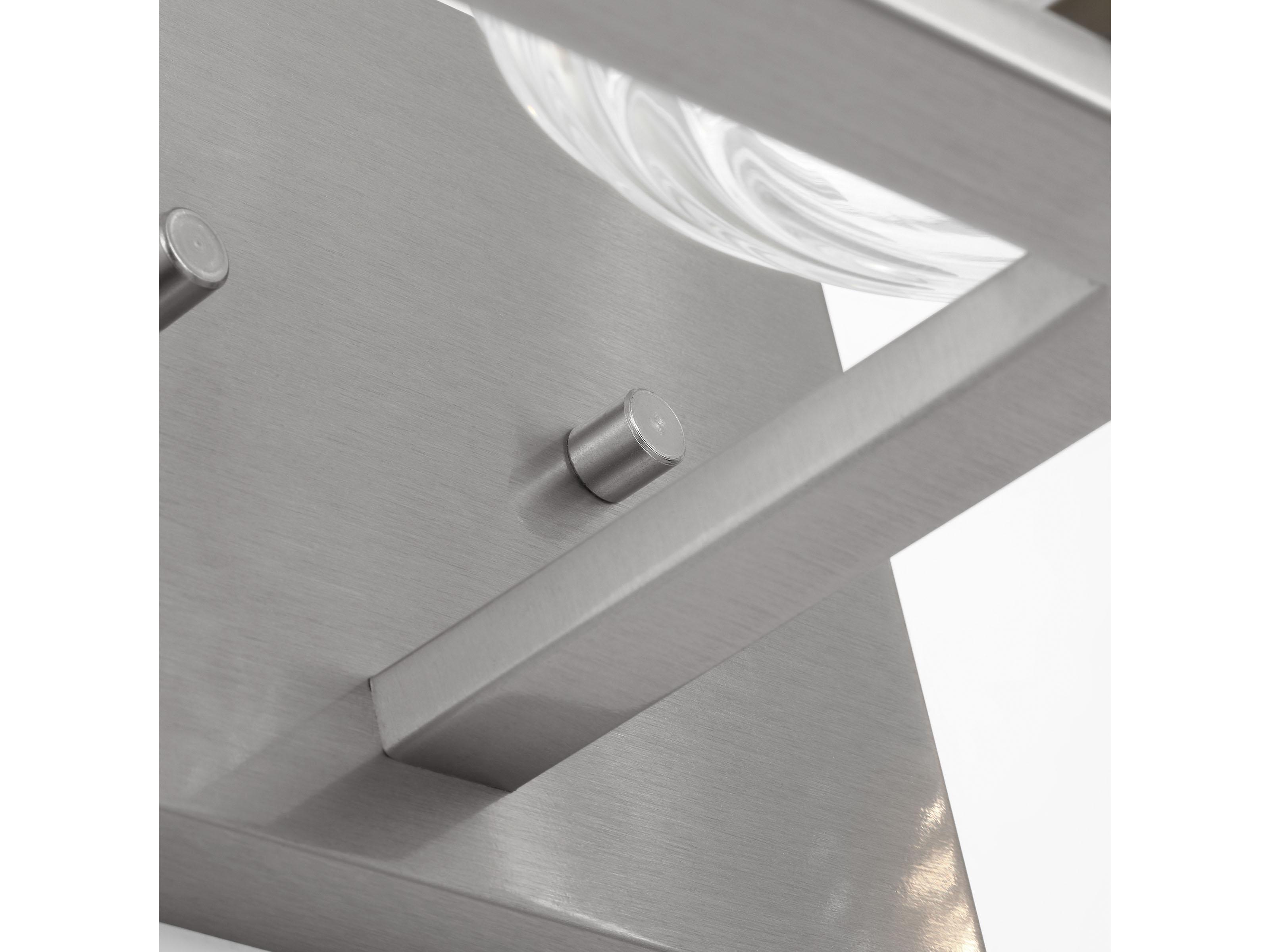 Visual Comfort Studio Lochdale 3-Light Brushed Nickel Vanity Light