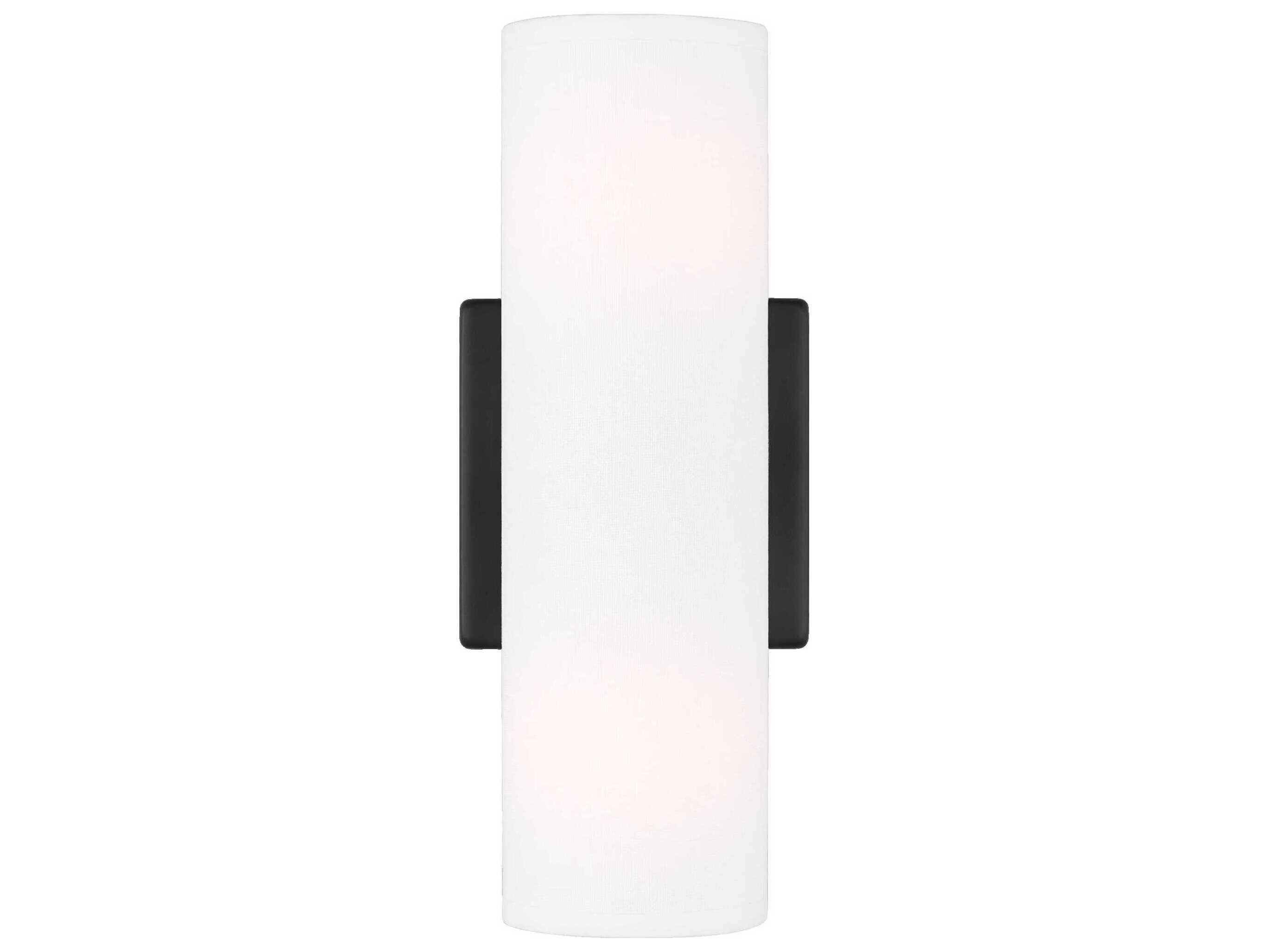 Visual Comfort Studio Capalino 2-Light Midnight Black Wall Sconce