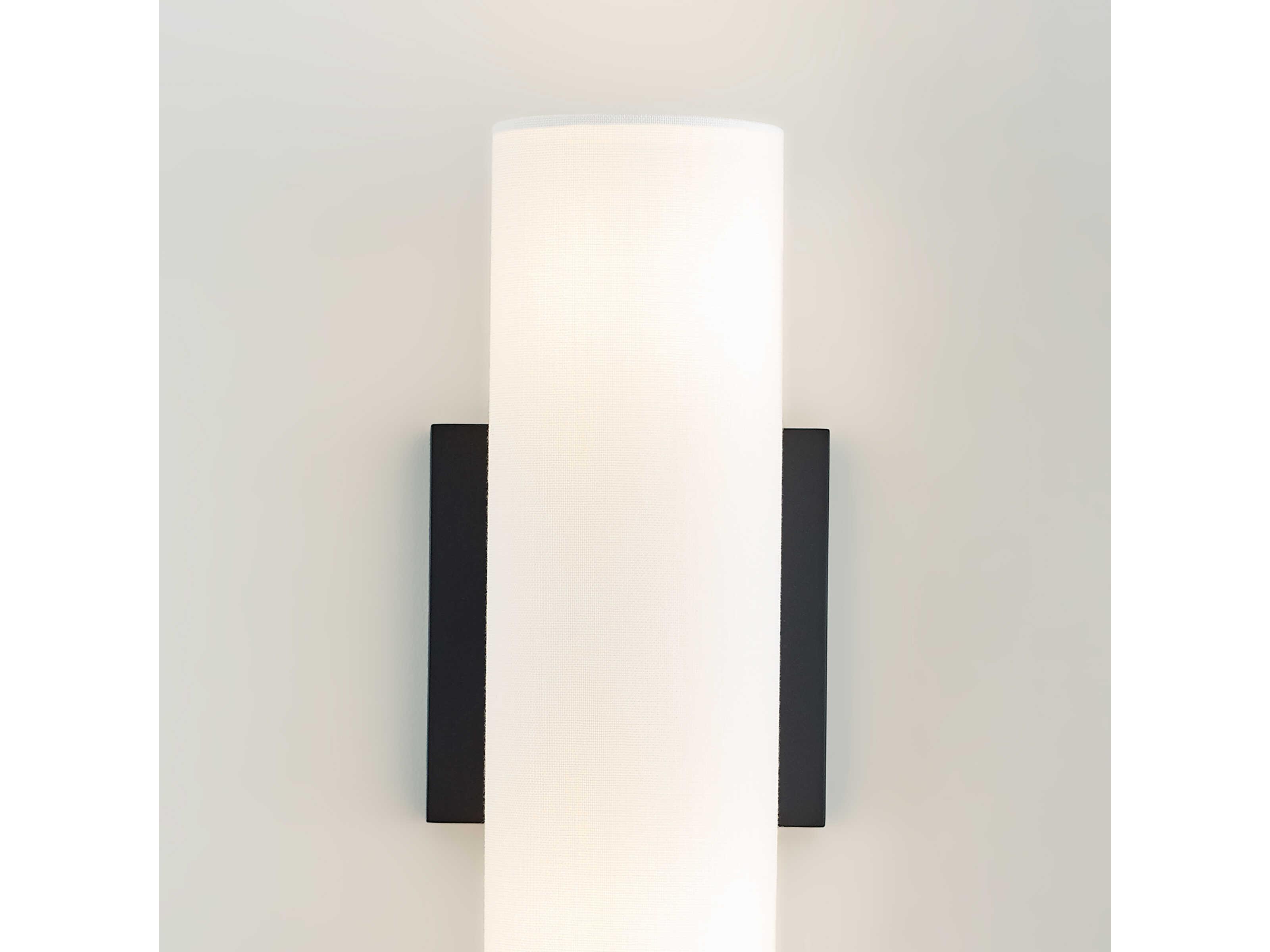 Visual Comfort Studio Capalino 2-Light Midnight Black Wall Sconce