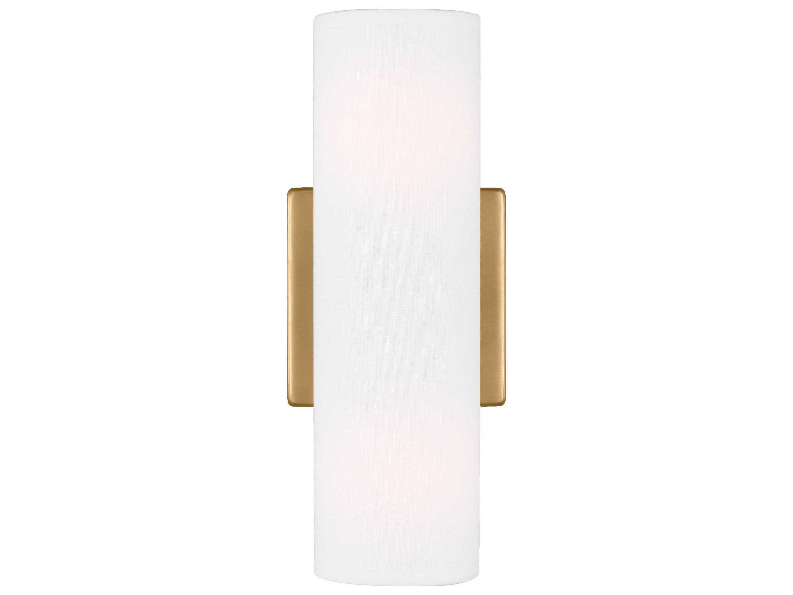 Visual Comfort Studio Capalino 2-Light Satin Brass Wall Sconce