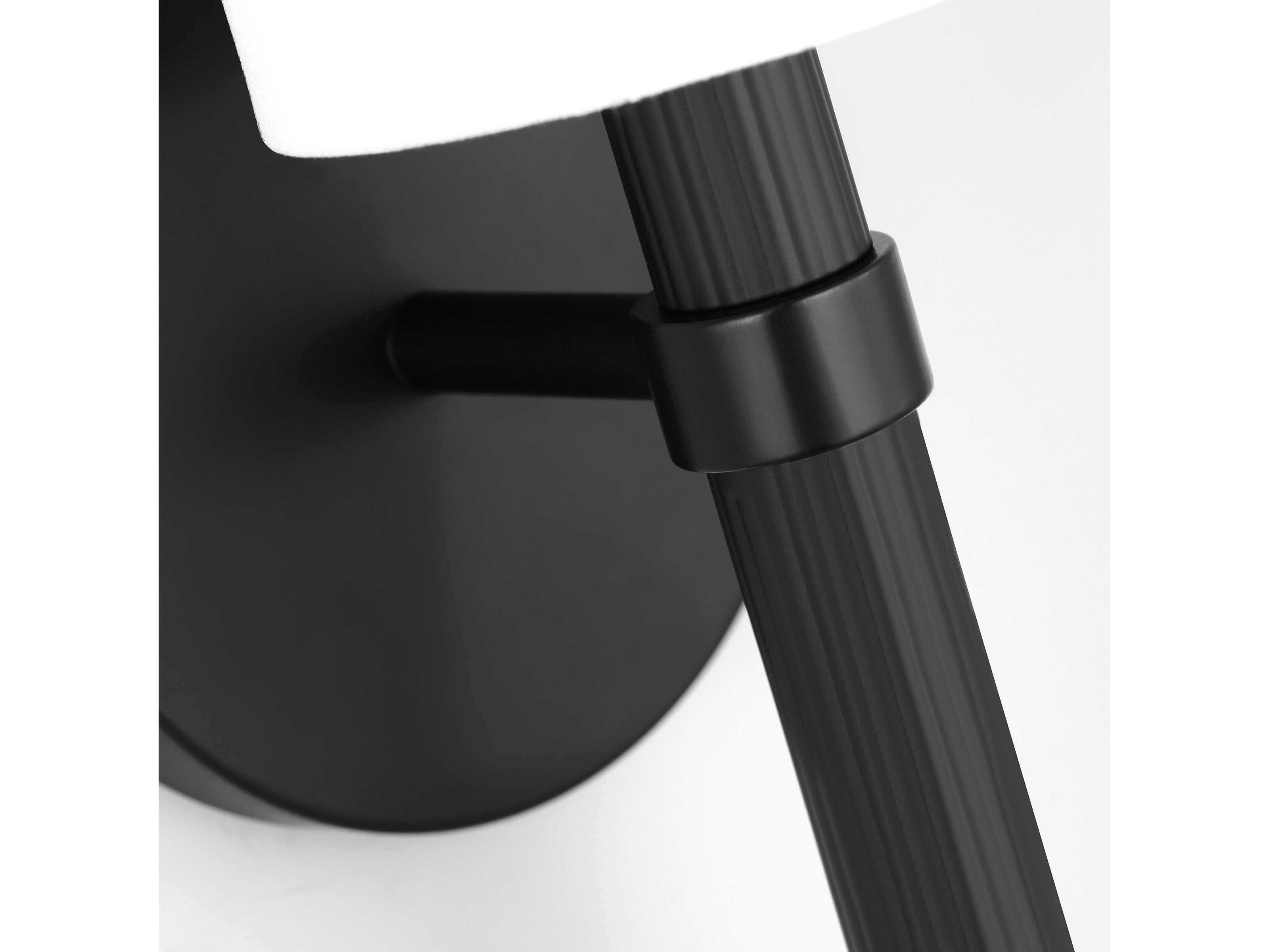 Visual Comfort Studio Manor 1-Light Midnight Black Wall Sconce