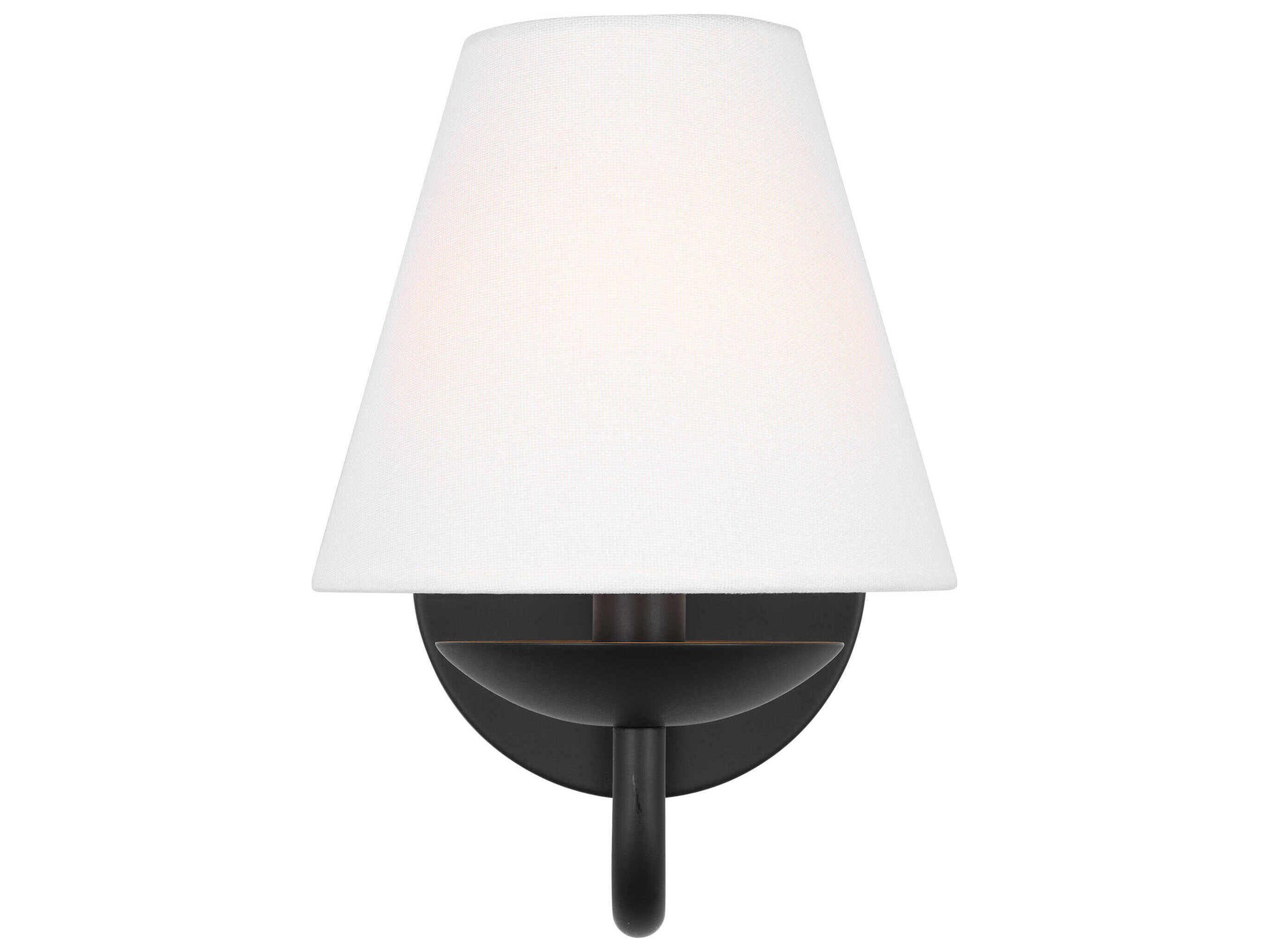 Visual Comfort Studio Albion 1-Light Midnight Black Wall Sconce
