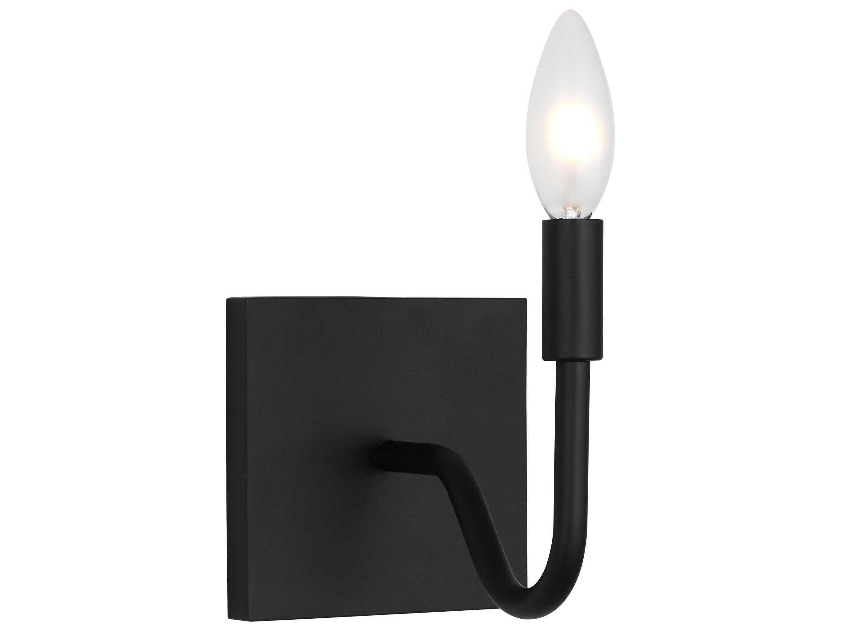 Visual Comfort Studio Eldon 1-Light Midnight Black Wall Sconce