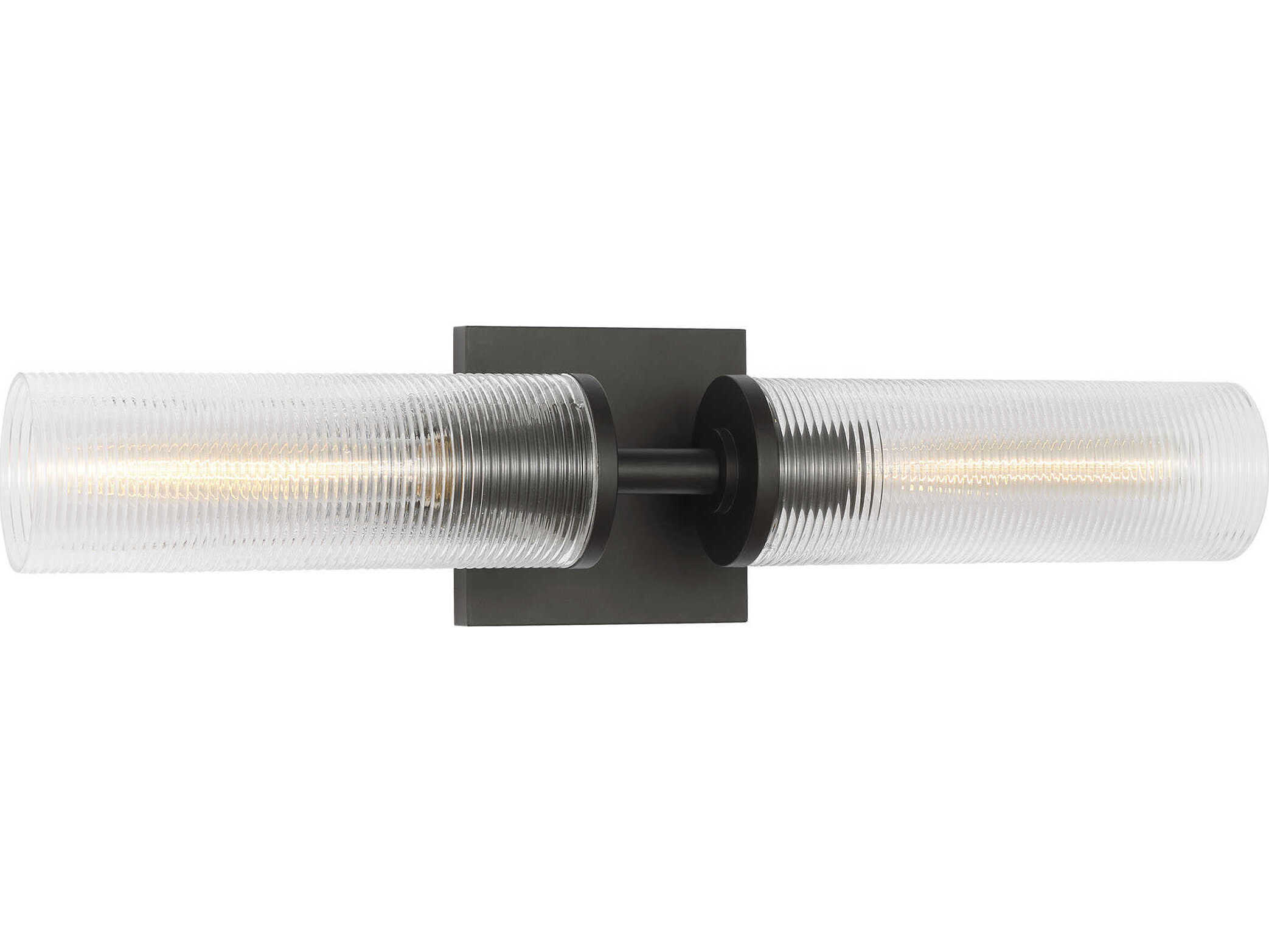 Visual Comfort Studio Sarita 2-Light Midnight Black Wall Sconce