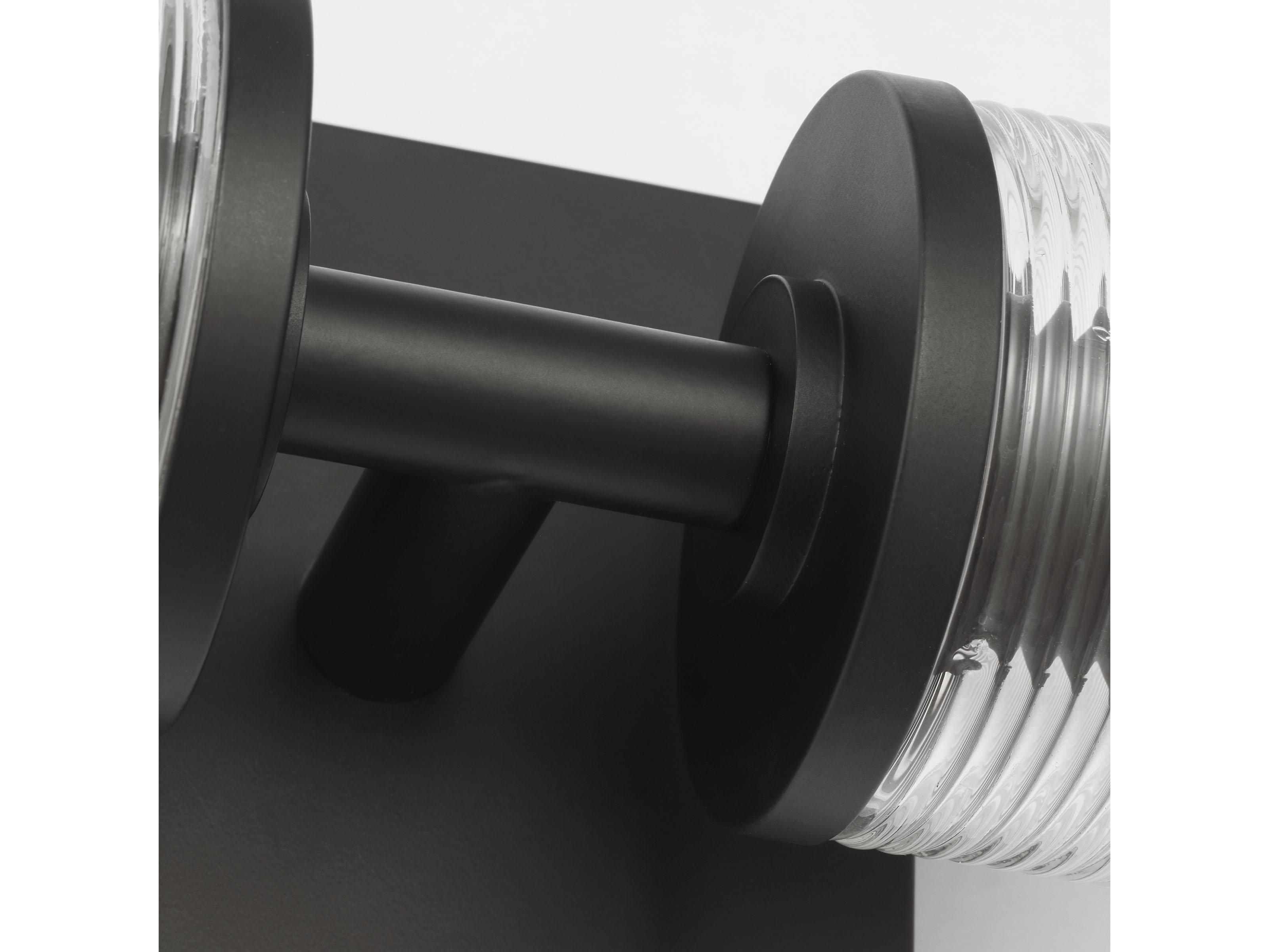 Visual Comfort Studio Sarita 2-Light Midnight Black Wall Sconce