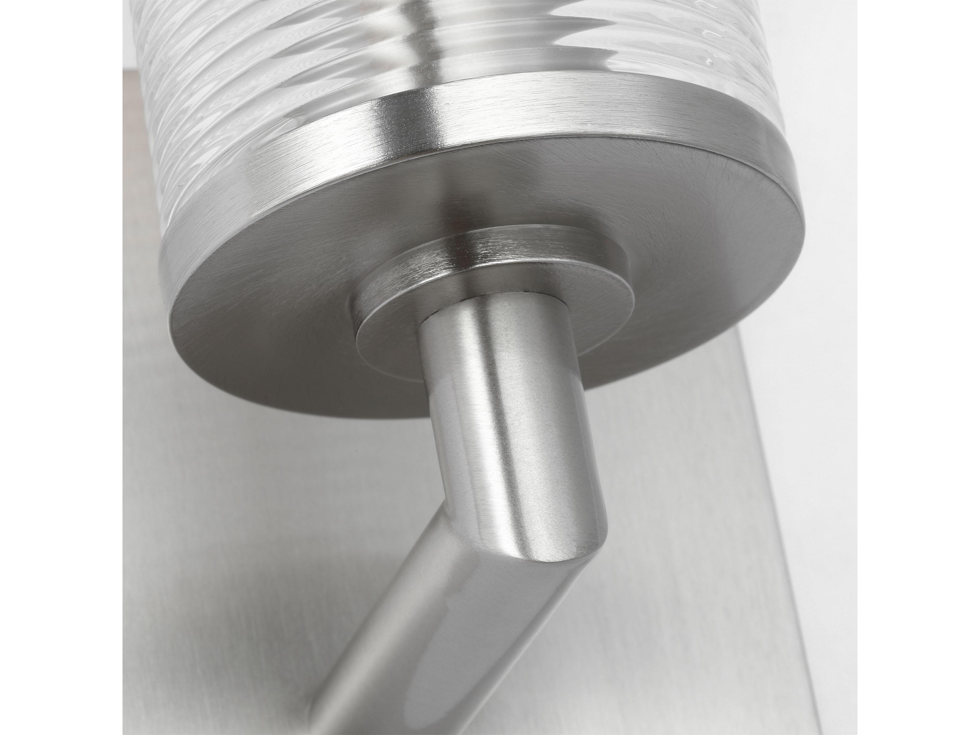 Visual Comfort Studio Sarita 1-Light Brushed Nickel Wall Sconce