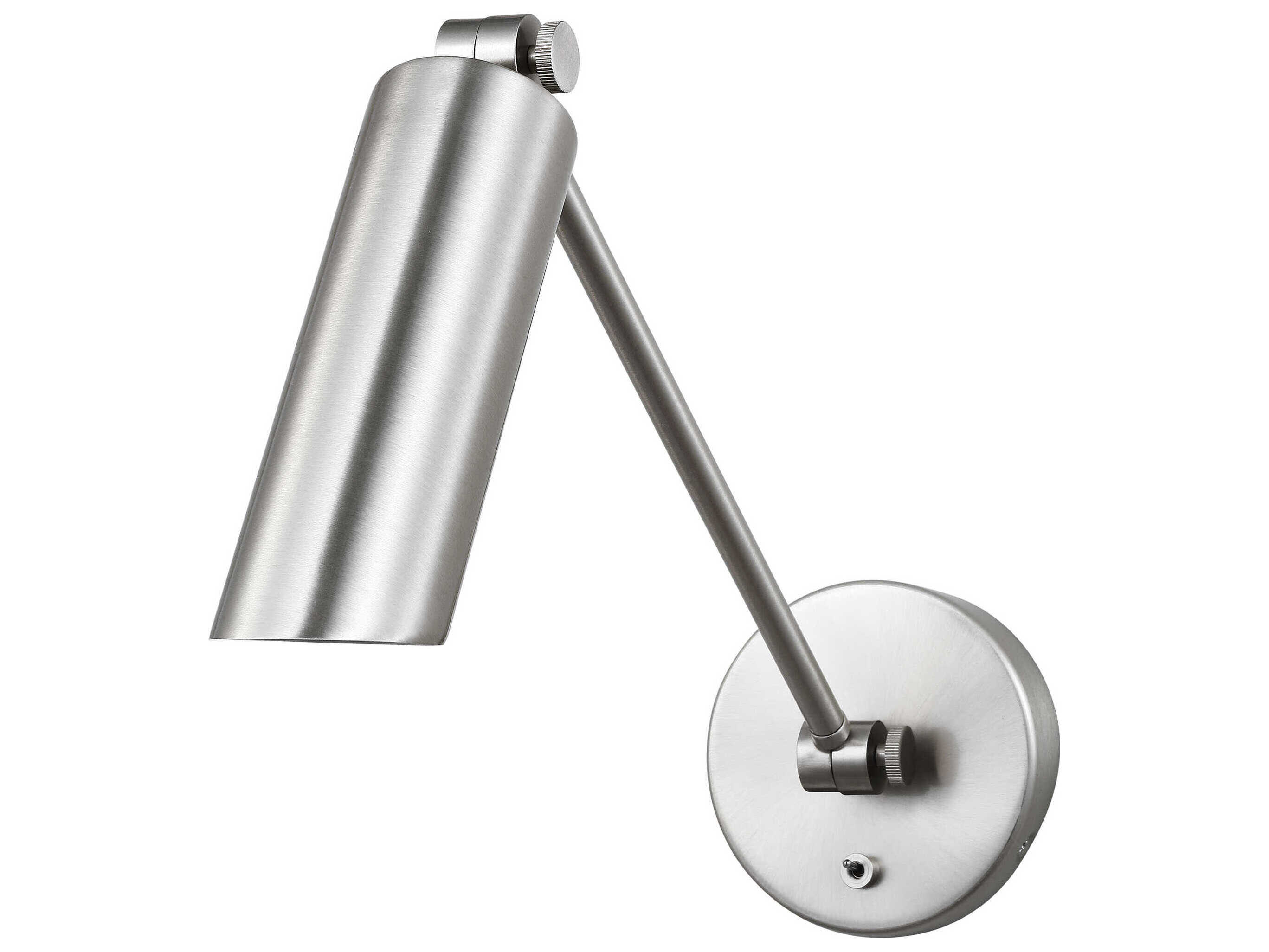 Visual Comfort Studio Frasar 1-Light Brushed Nickel Swing Wall Sconce