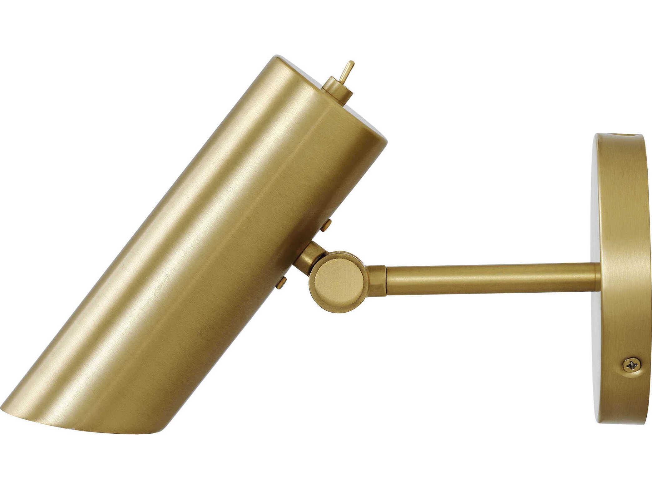 Visual Comfort Studio Frasar 1-Light Satin Brass Wall Sconce