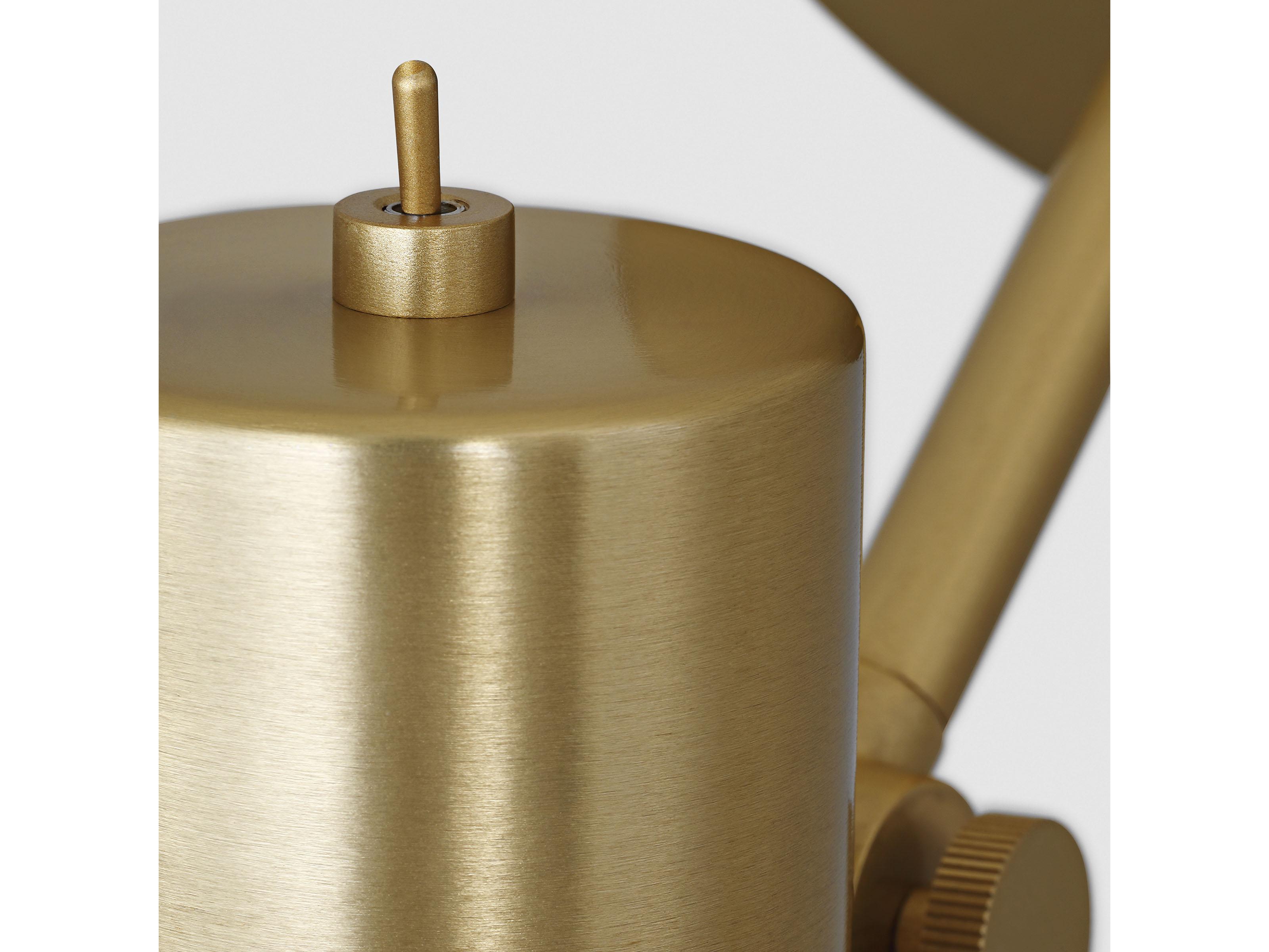 Visual Comfort Studio Frasar 1-Light Satin Brass Wall Sconce