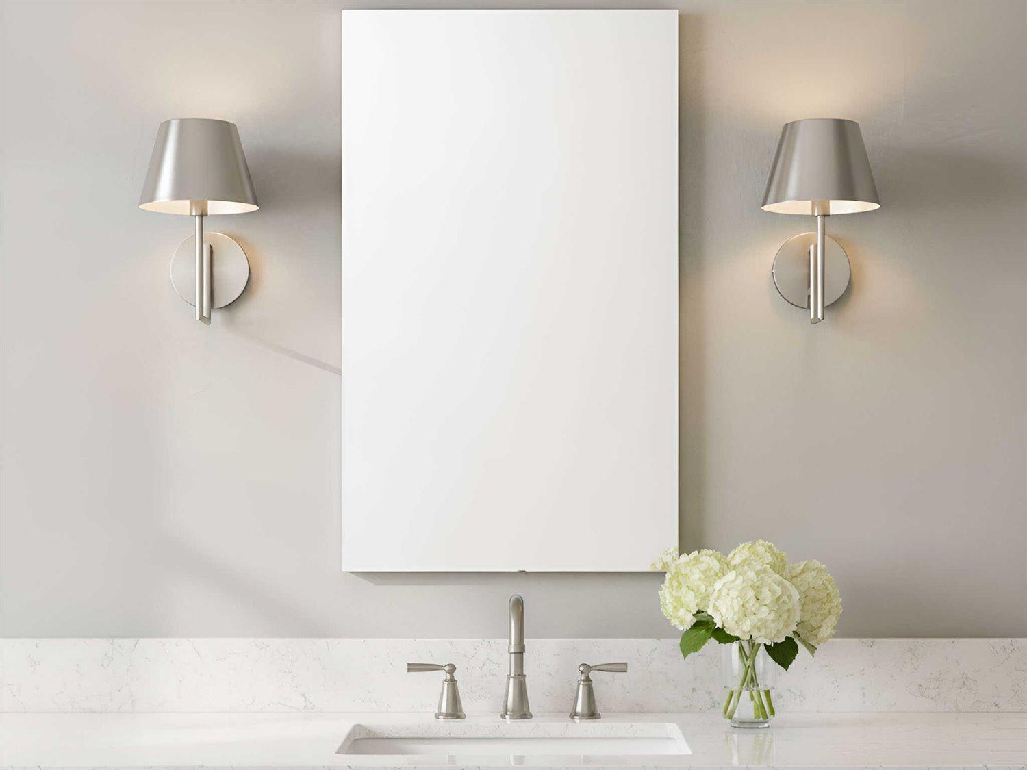 Visual Comfort Studio Ender 1-Light Brushed Nickel Wall Sconce