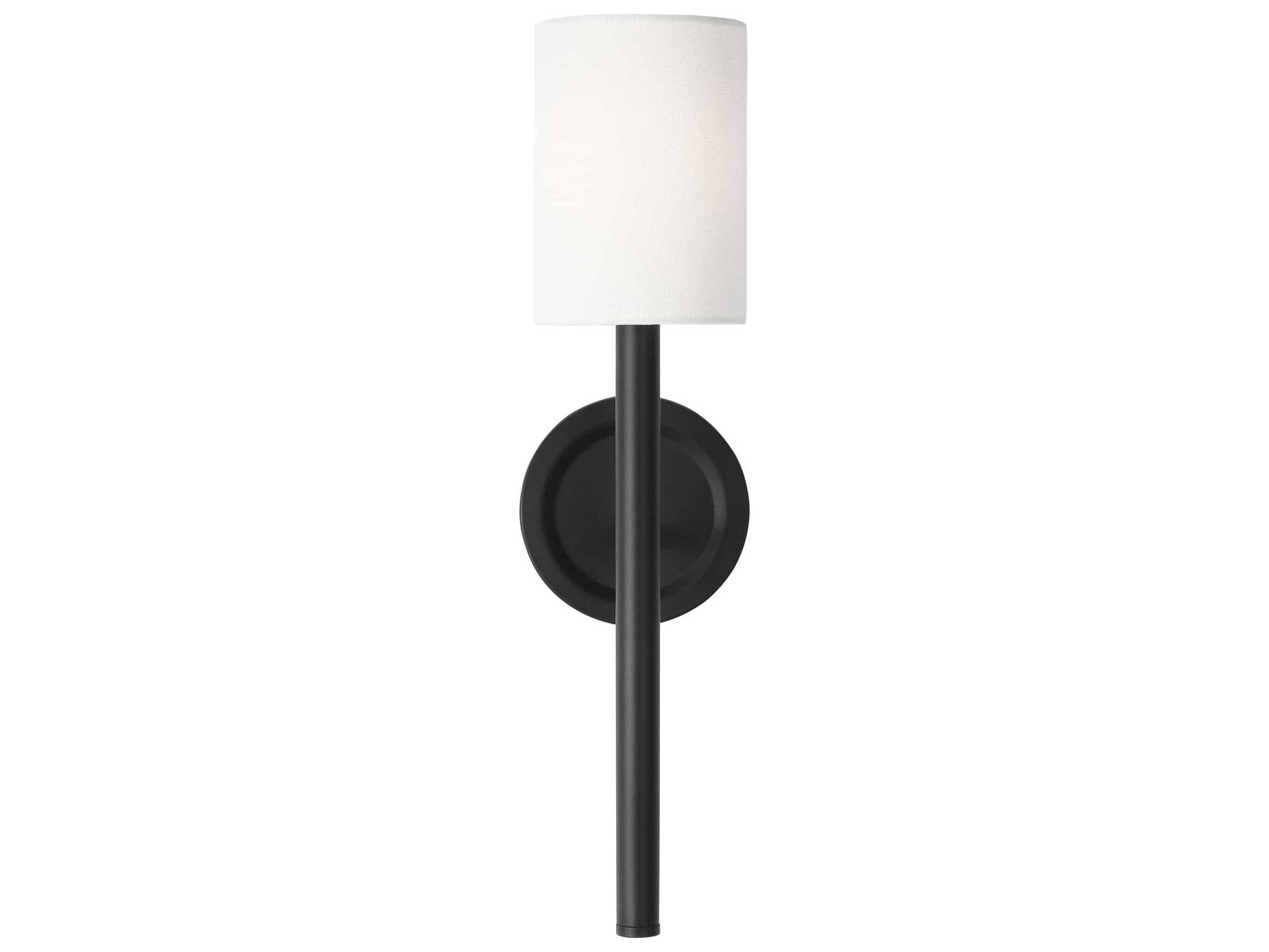 Visual Comfort Studio Egmont 1-Light Midnight Black Wall Sconce
