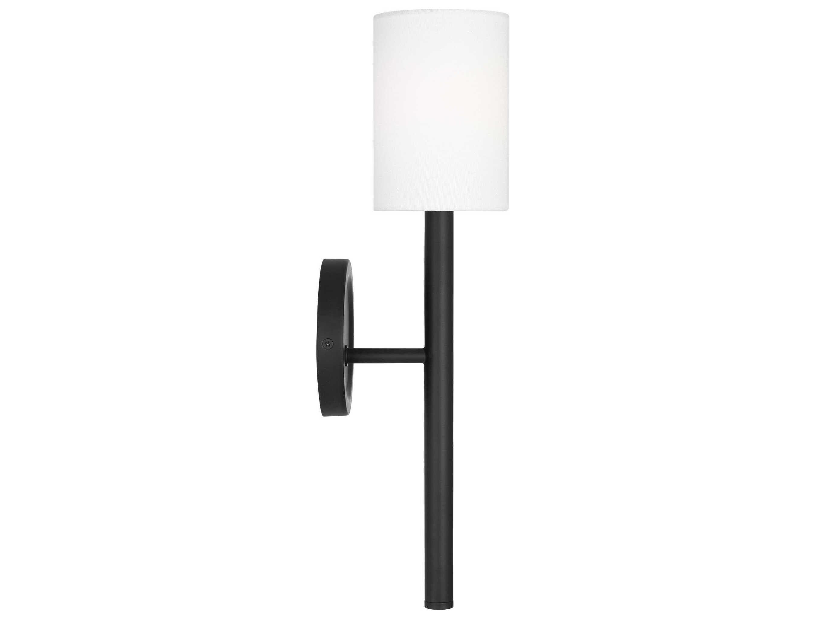 Visual Comfort Studio Egmont 1-Light Midnight Black Wall Sconce