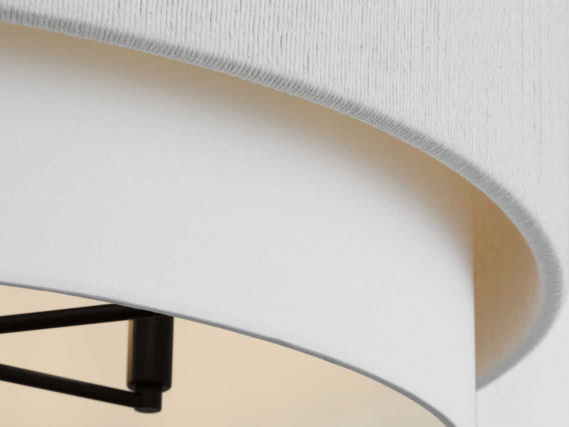 Visual Comfort Studio Belaro 6-Light Aged Iron Black Pendant