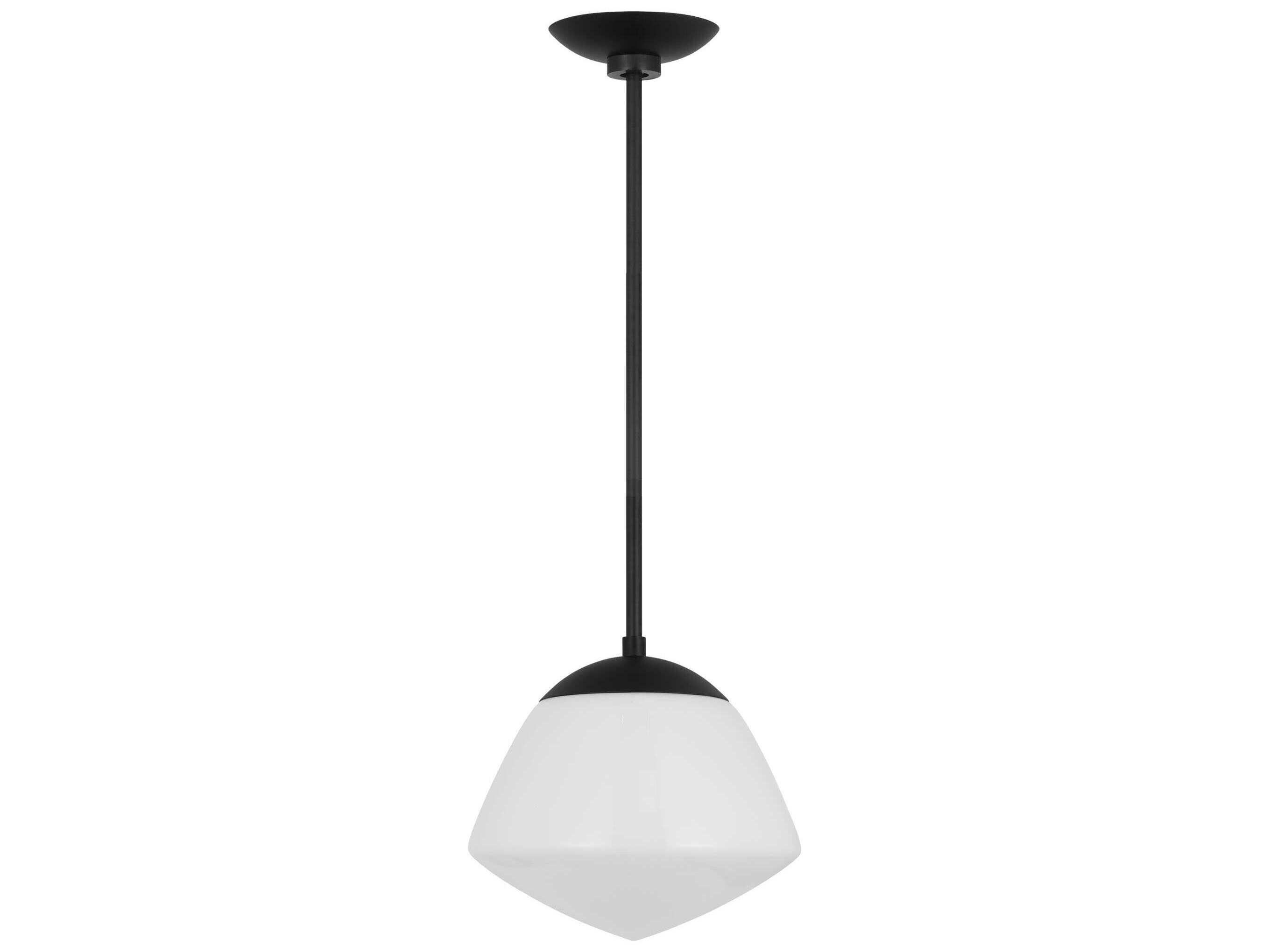 Visual Comfort Studio Milne 1-Light Midnight Black Pendant