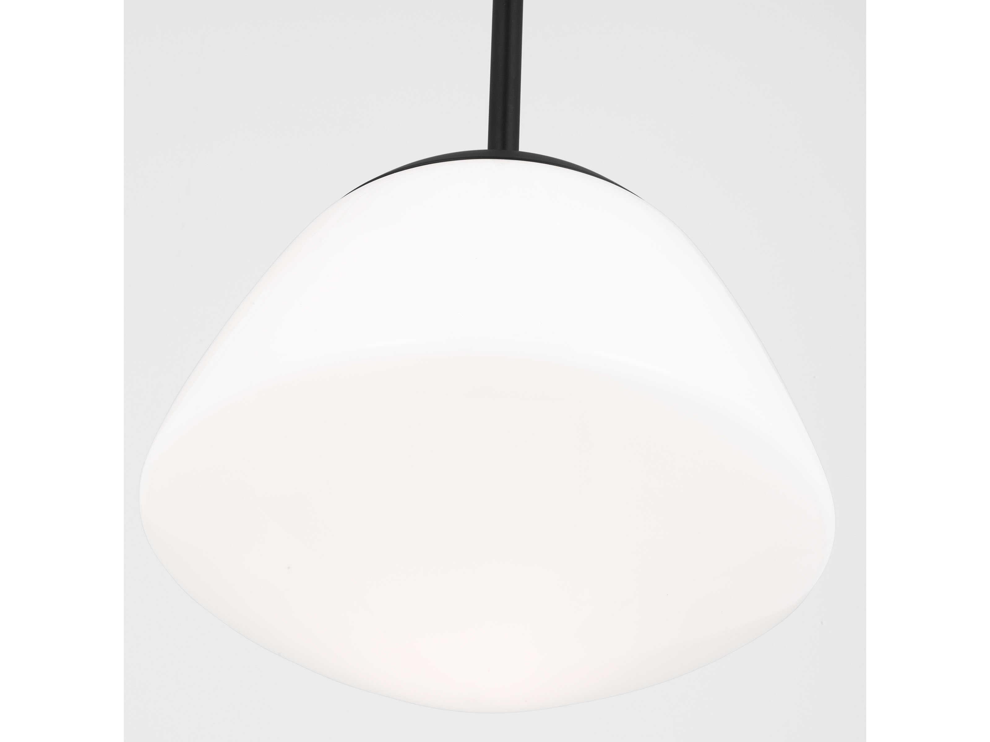 Visual Comfort Studio Milne 1-Light Midnight Black Pendant