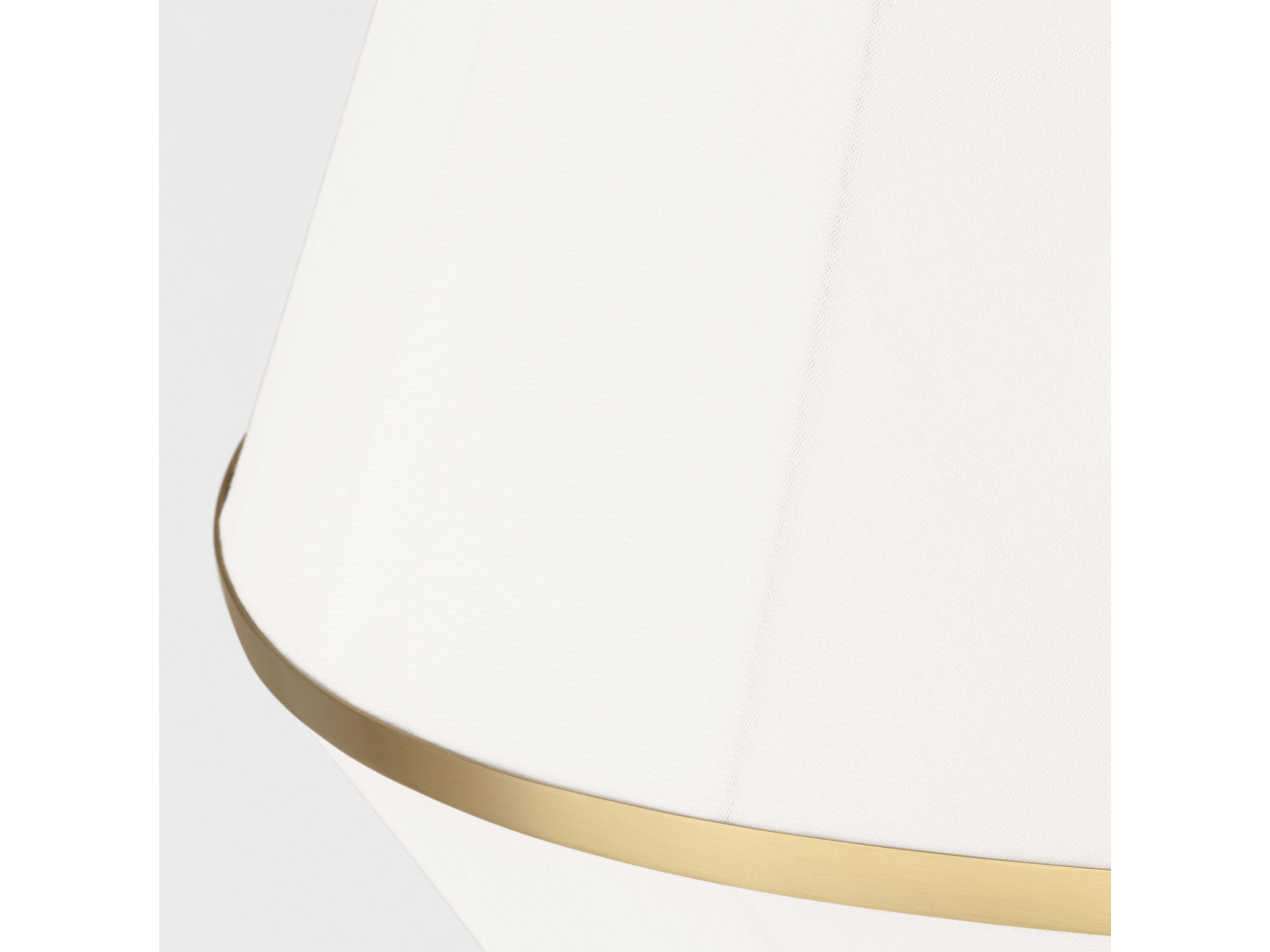 Visual Comfort Studio Hikari 5-Light Burnished Brass Pendant